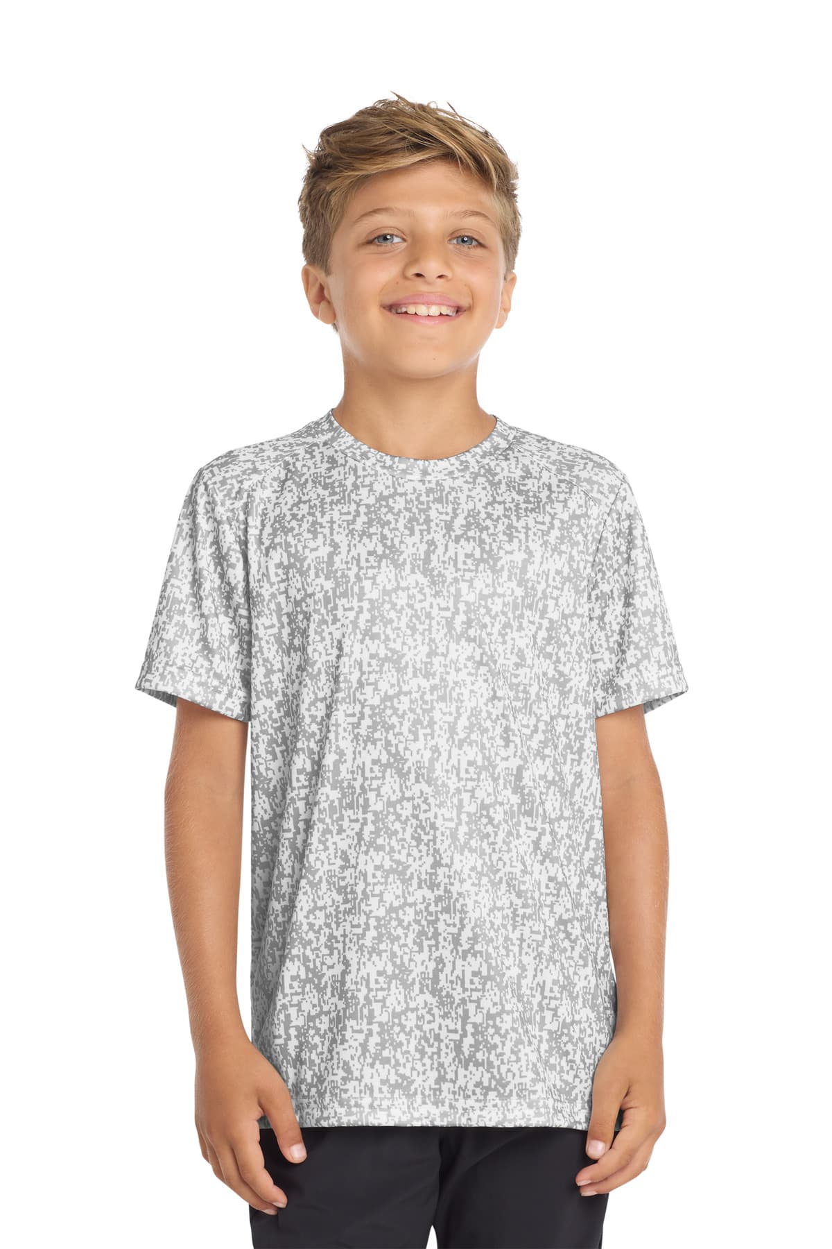 Sport-Tek Sport-Tek Youth Digi Camo Tee. YST460
