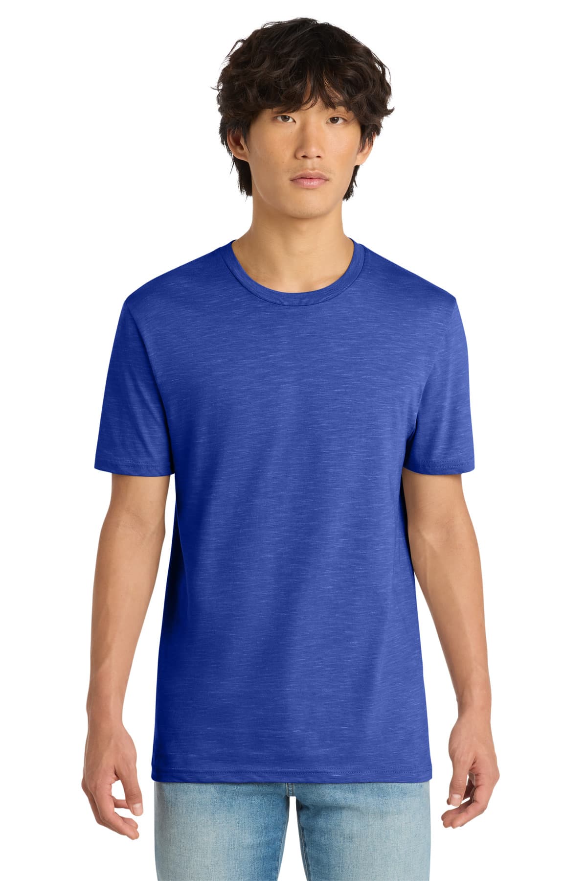 District District Medal Tee. DT564 in Deep Royal