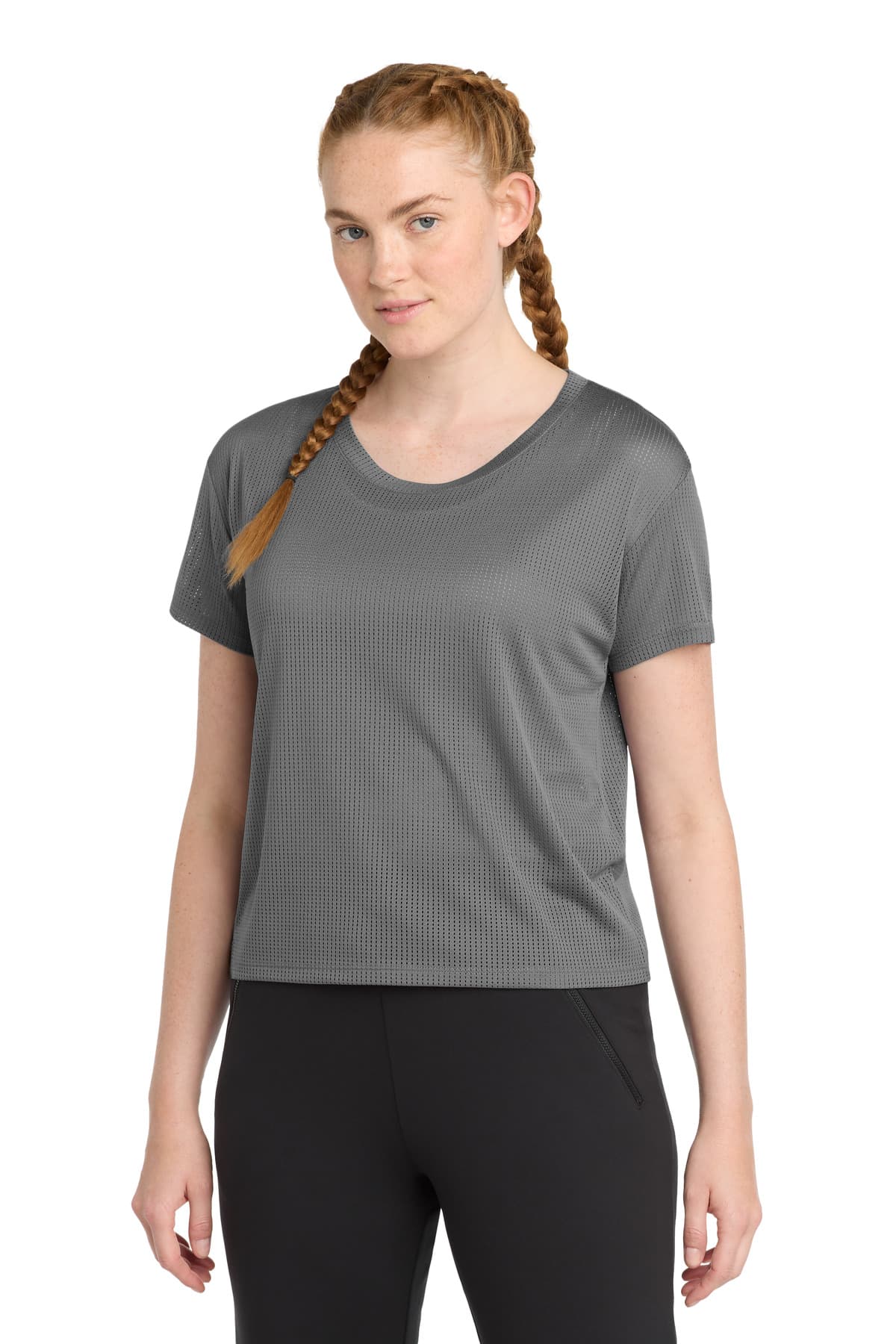 Sport-Tek Sport-Tek Women's PosiCharge Draft Crop Tee. LST411
