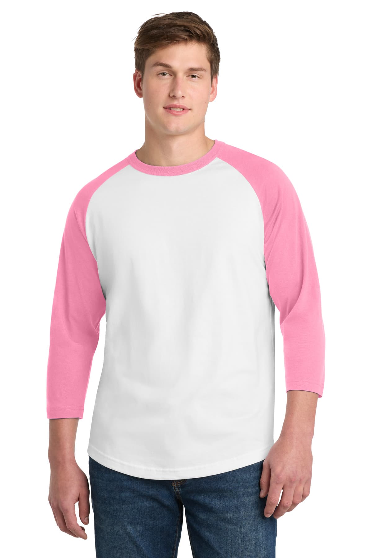 Sport-Tek Sport-Tek Colorblock Raglan Jersey. T200