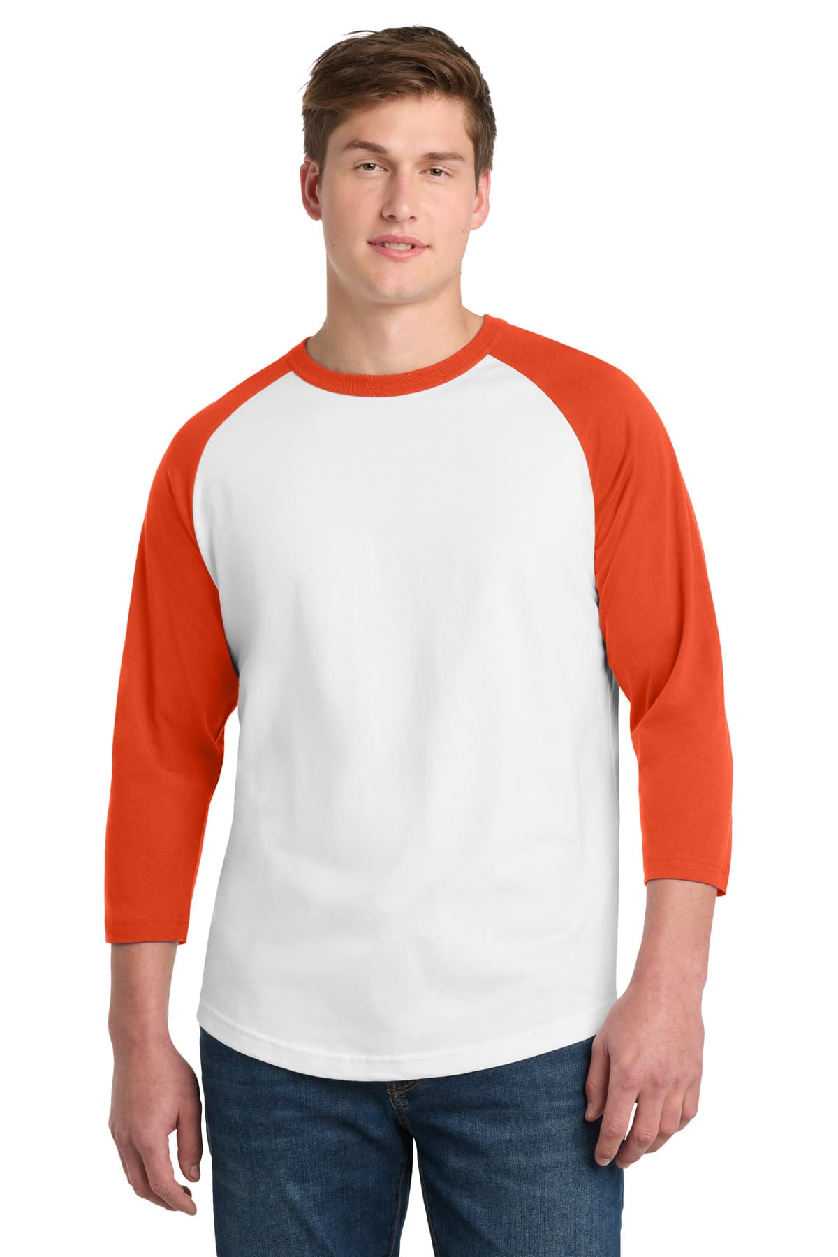 Sport-Tek Sport-Tek Colorblock Raglan Jersey. T200