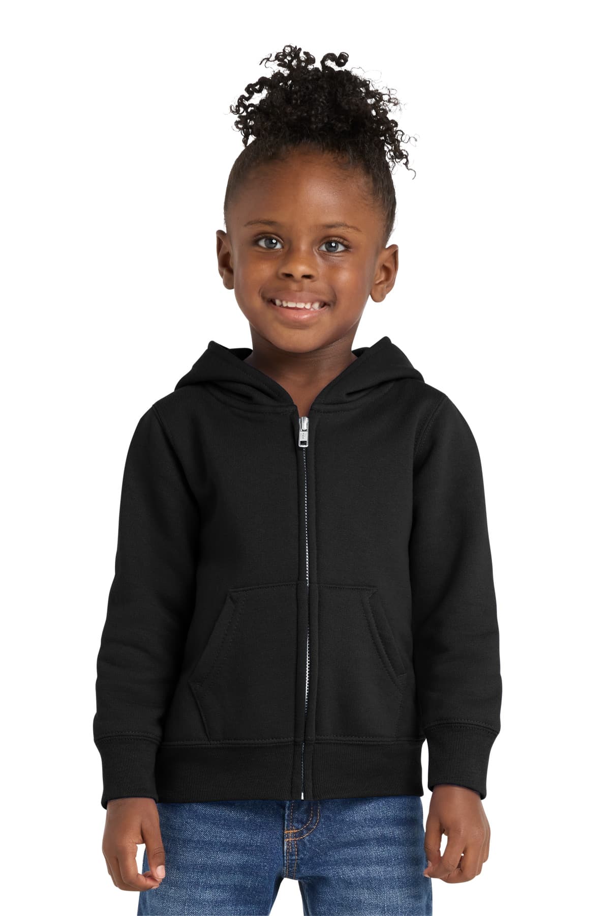 Port & Company Port & Co Toddler Core Fleece Full-Zip Hooded Sweatshirt. CAR78TZH