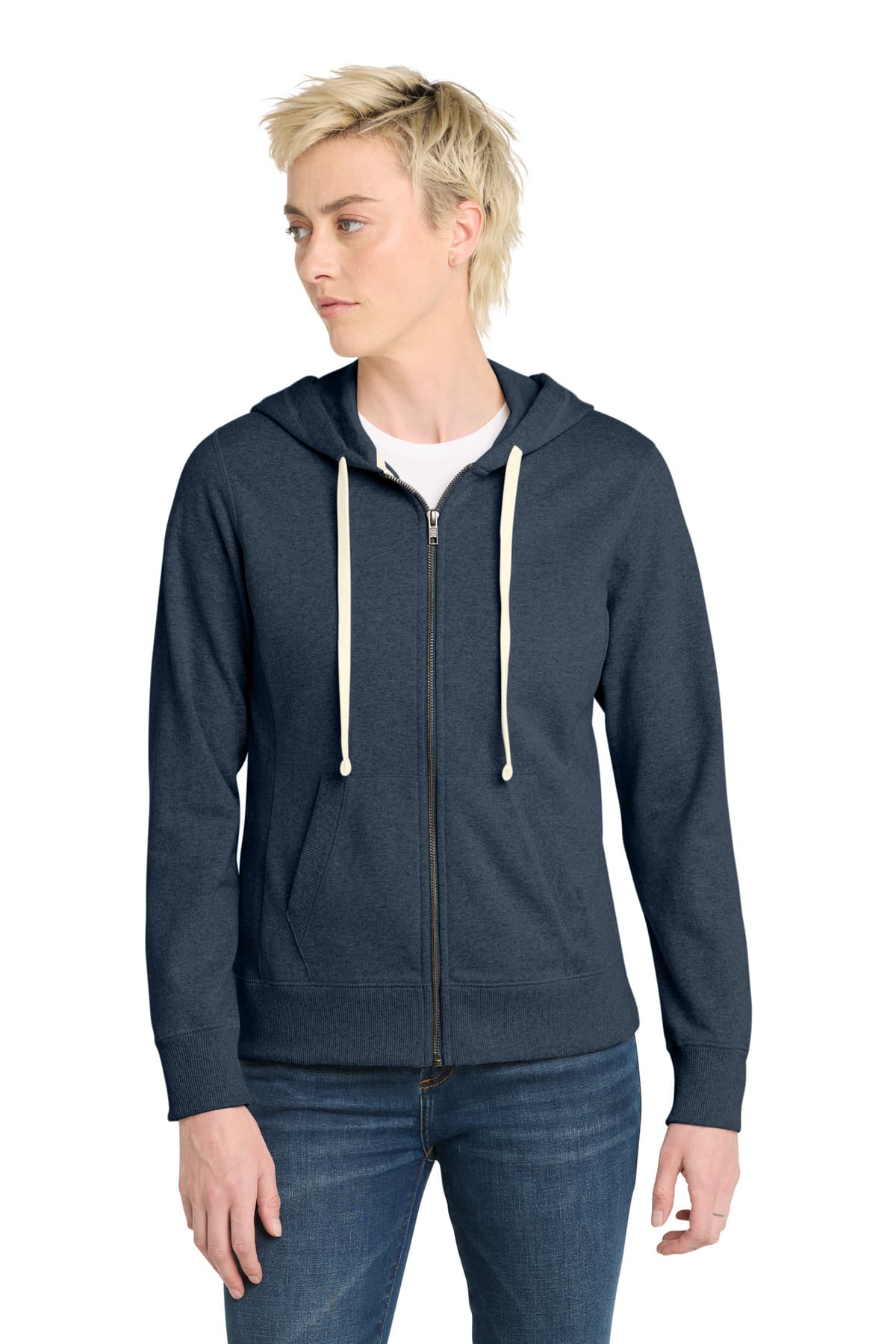 District District Women's Re-FleeceFull-Zip Hoodie DT8103