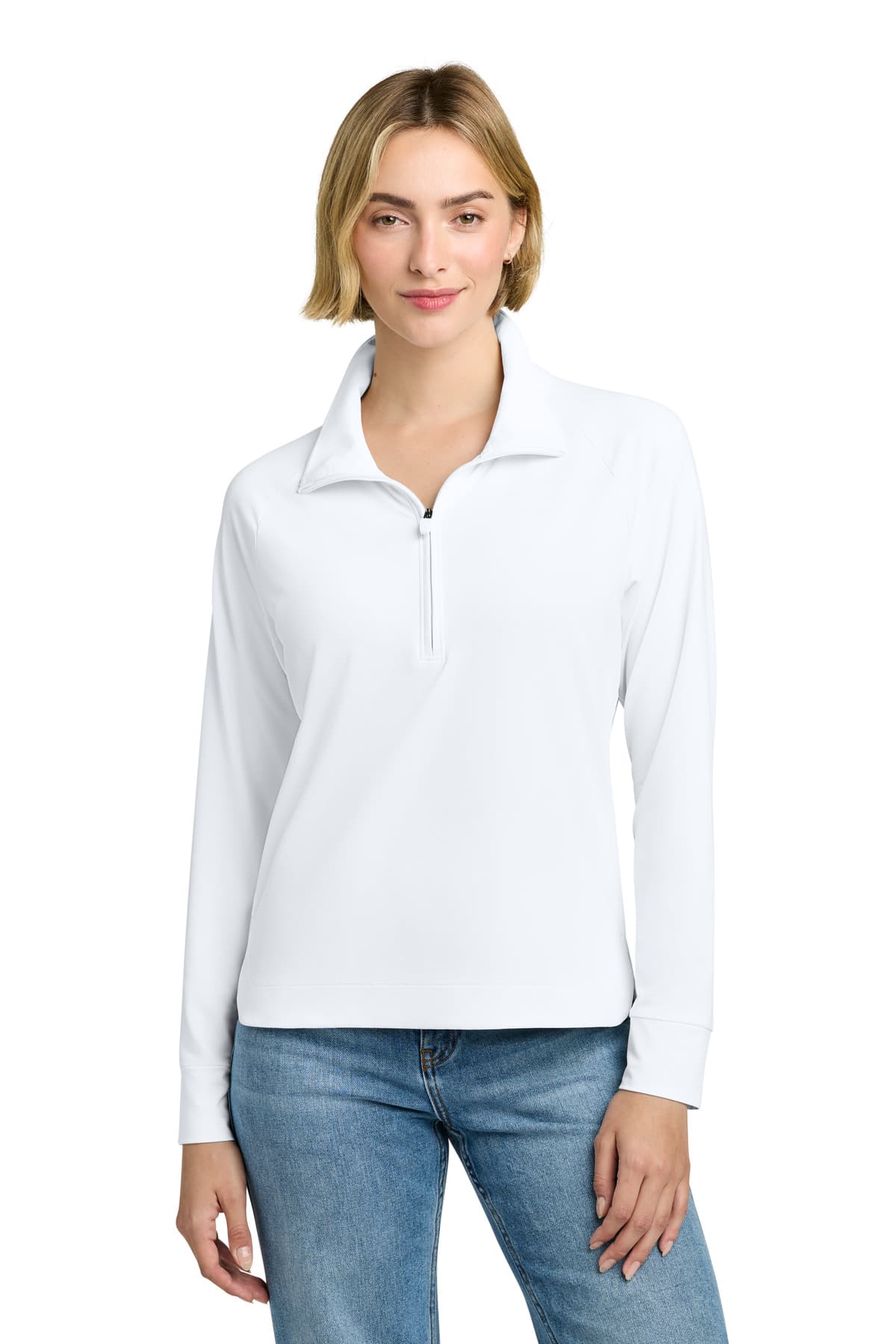 Brooks Brothers Brooks Brothers Women's Luxe Performance 1/4-Zip BB18215