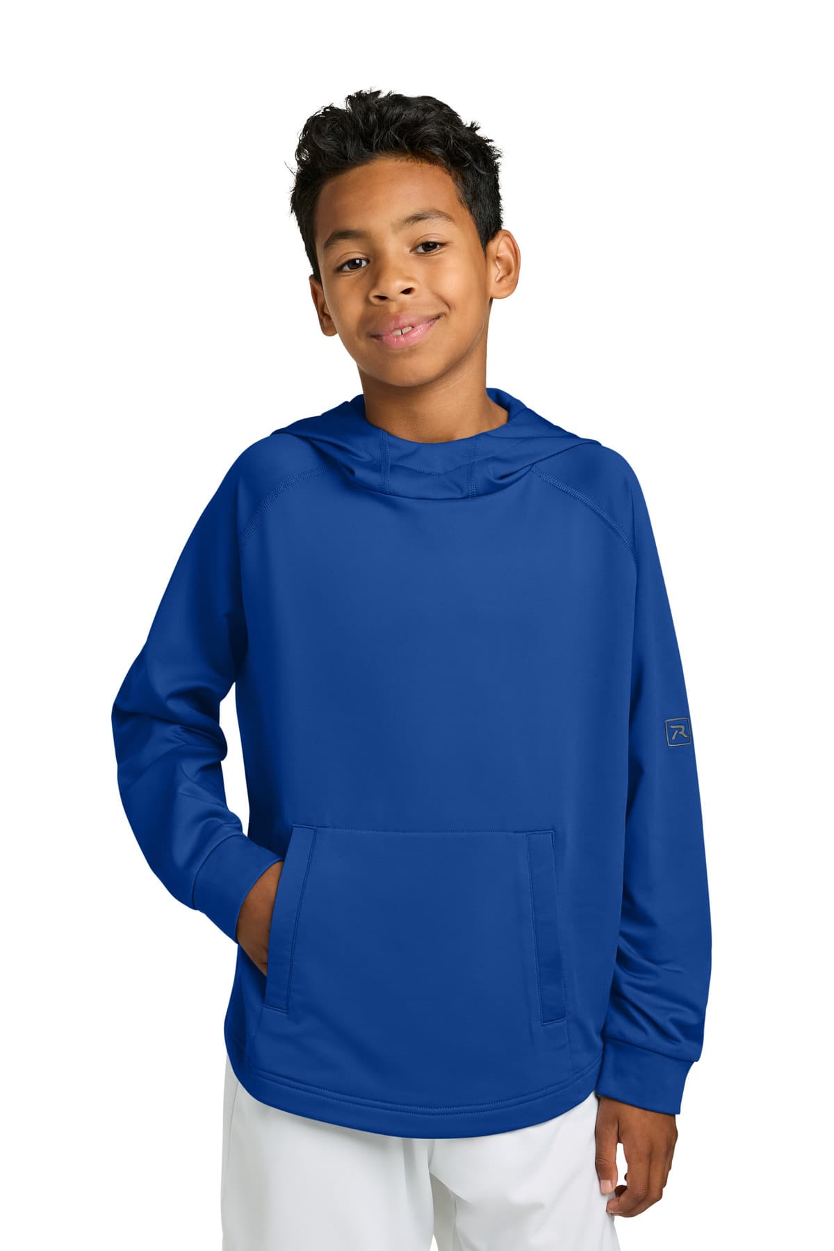 Richardson Richardson Youth Charge Performance Fleece Long Sleeve Hoodie RY7200LSH