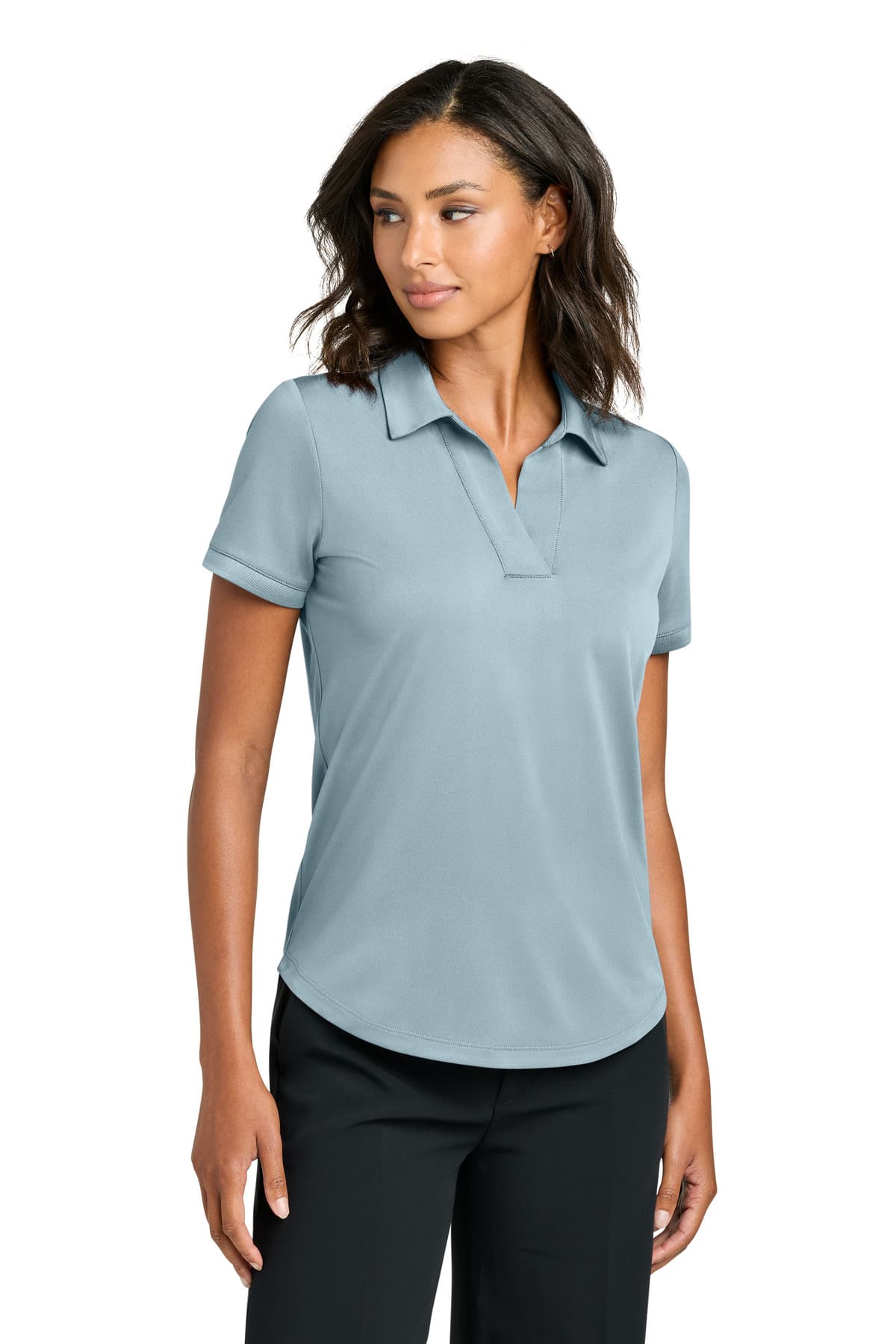 Mercer+Mettle Mercer+Mettle Women's Everyday Performance Polo MM1031 in Celestial Blue