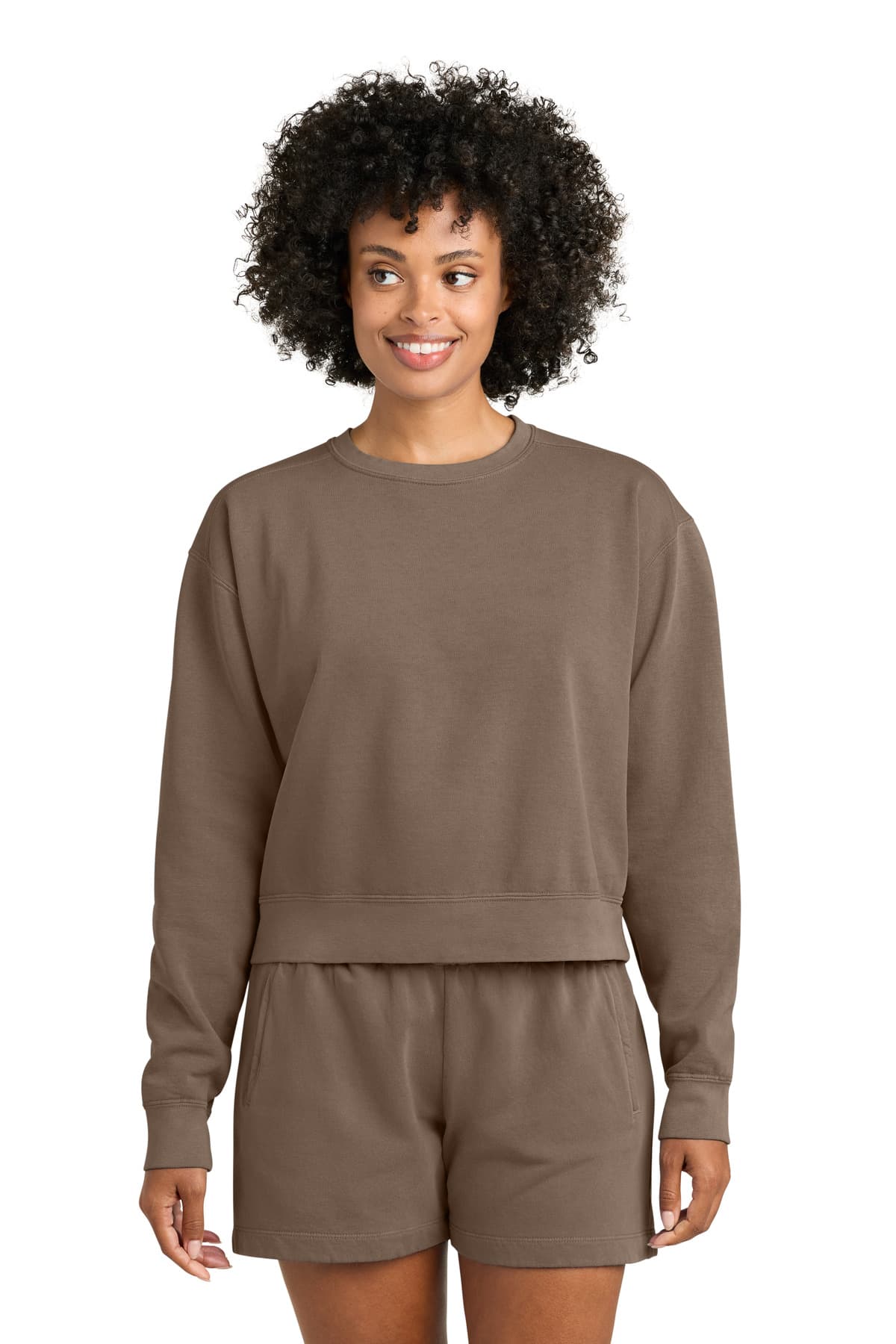 Comfort Colors Comfort Colors Women's Mid-Length Crewneck Sweatshirt 1566L
