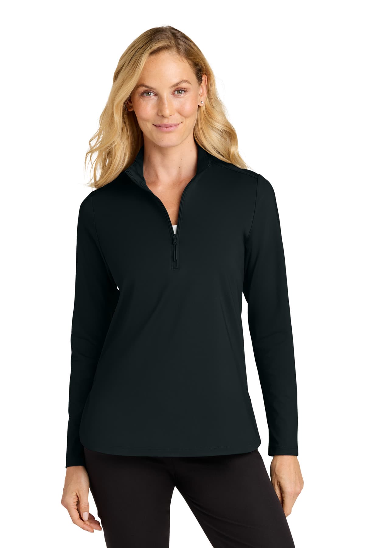 Port Authority Port Authority Women's C-FREE Double Knit 1/4-Zip LK880