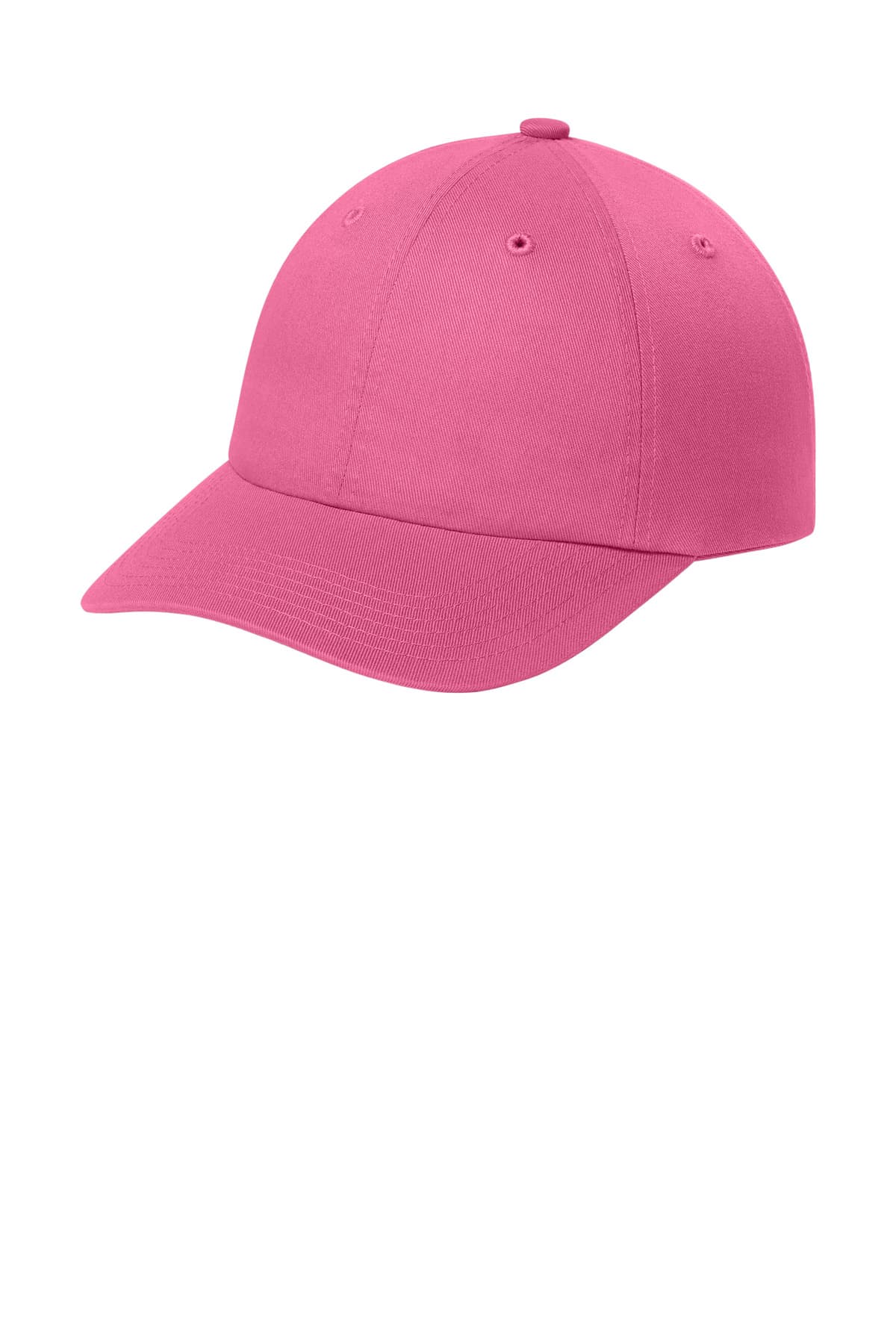 Port Authority Port Authority Wearever Unstructured Twill Snapback Cap C992 in Awareness Pink