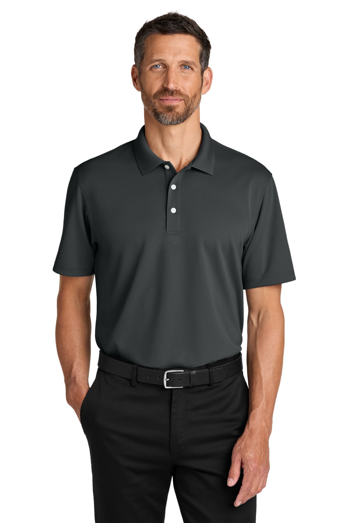 Port Authority Port Authority Dry Zone Stain-Release Grid Polo K845