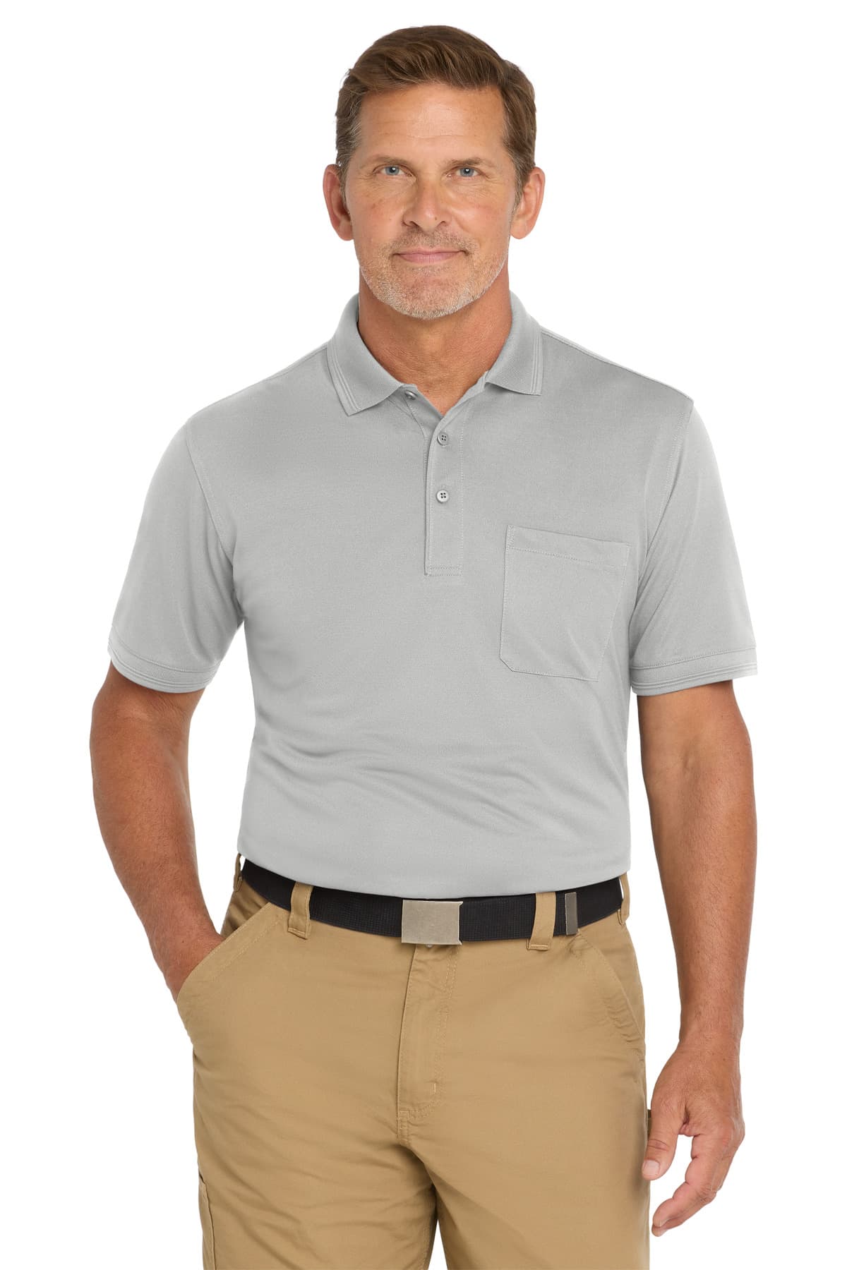 CornerStone CornerStone Industrial Snag-Proof Pique Pocket Polo. CS4020P