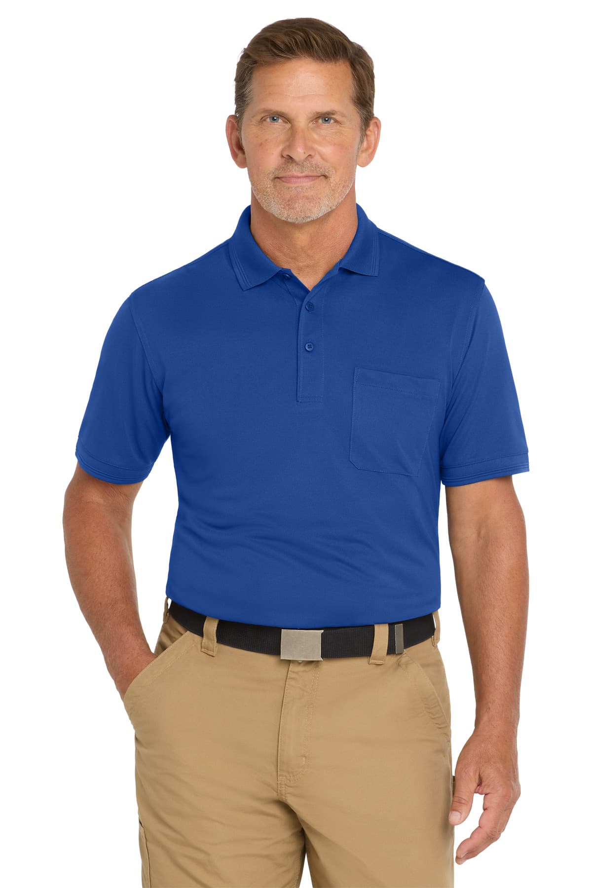 CornerStone CornerStone Industrial Snag-Proof Pique Pocket Polo. CS4020P