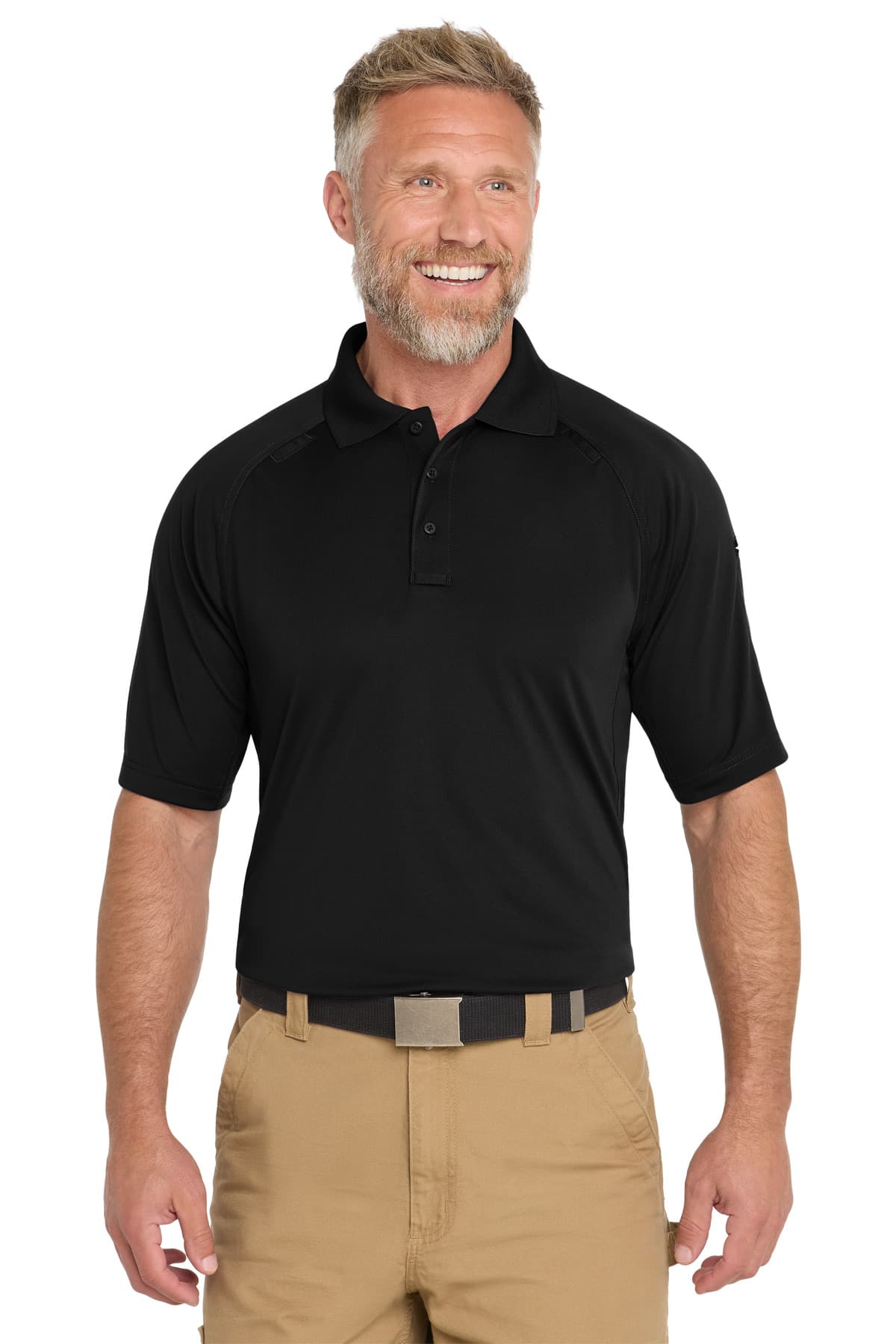 CornerStone CornerStone Select Lightweight Snag-Proof Tactical Polo. CS420 in Black