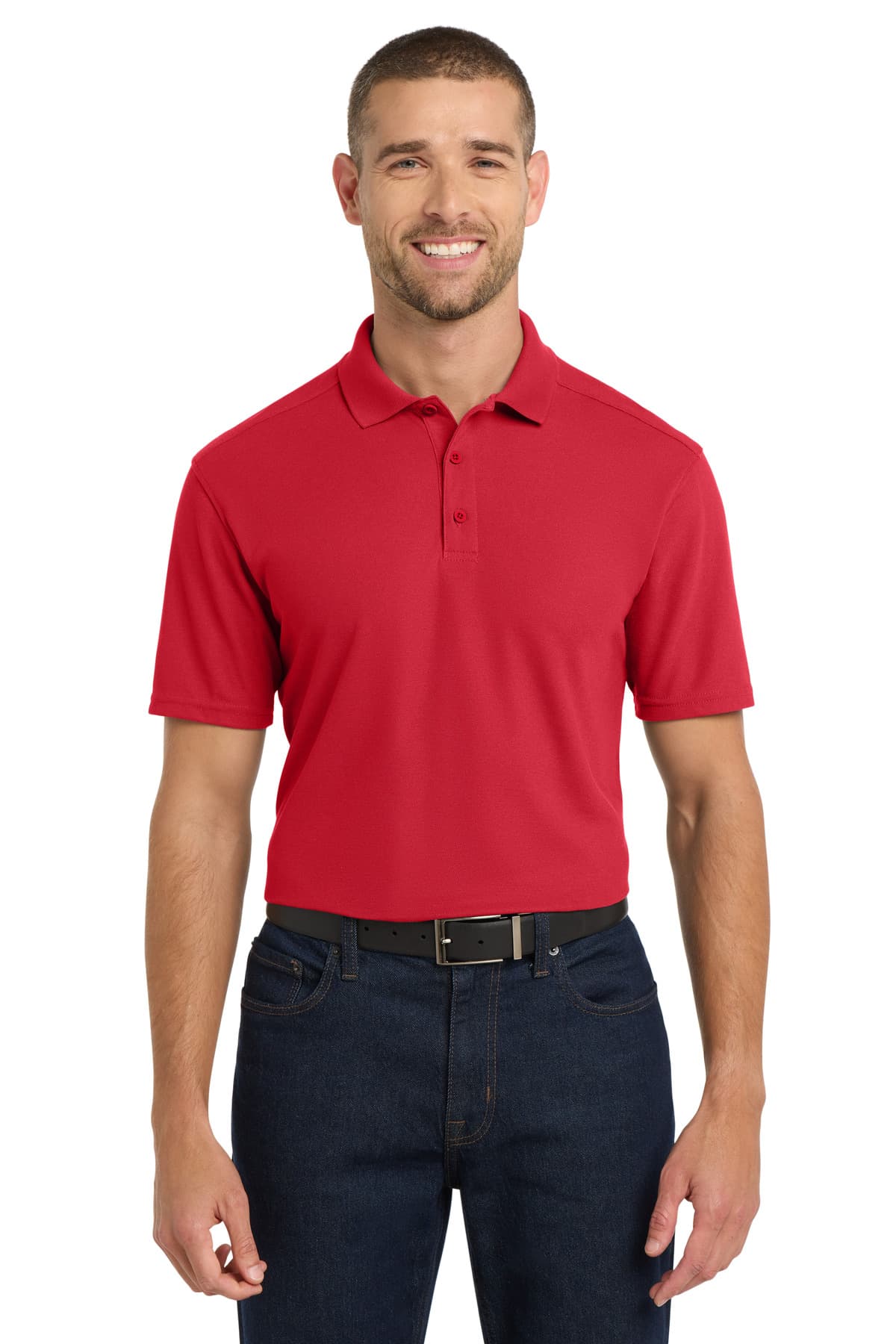 Port Authority Port Authority EZPerformance Pique Polo. K600 in Apple Red