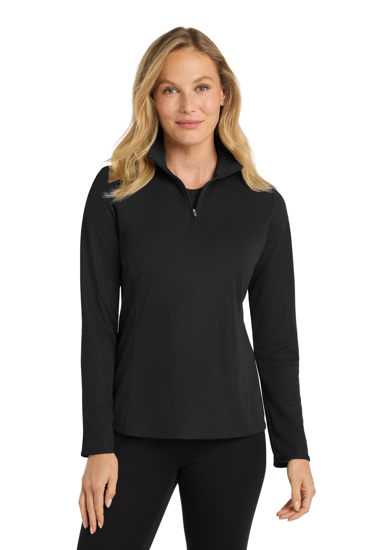 Port Authority Port Authority Women's Pinpoint Mesh 1/2-Zip . L806