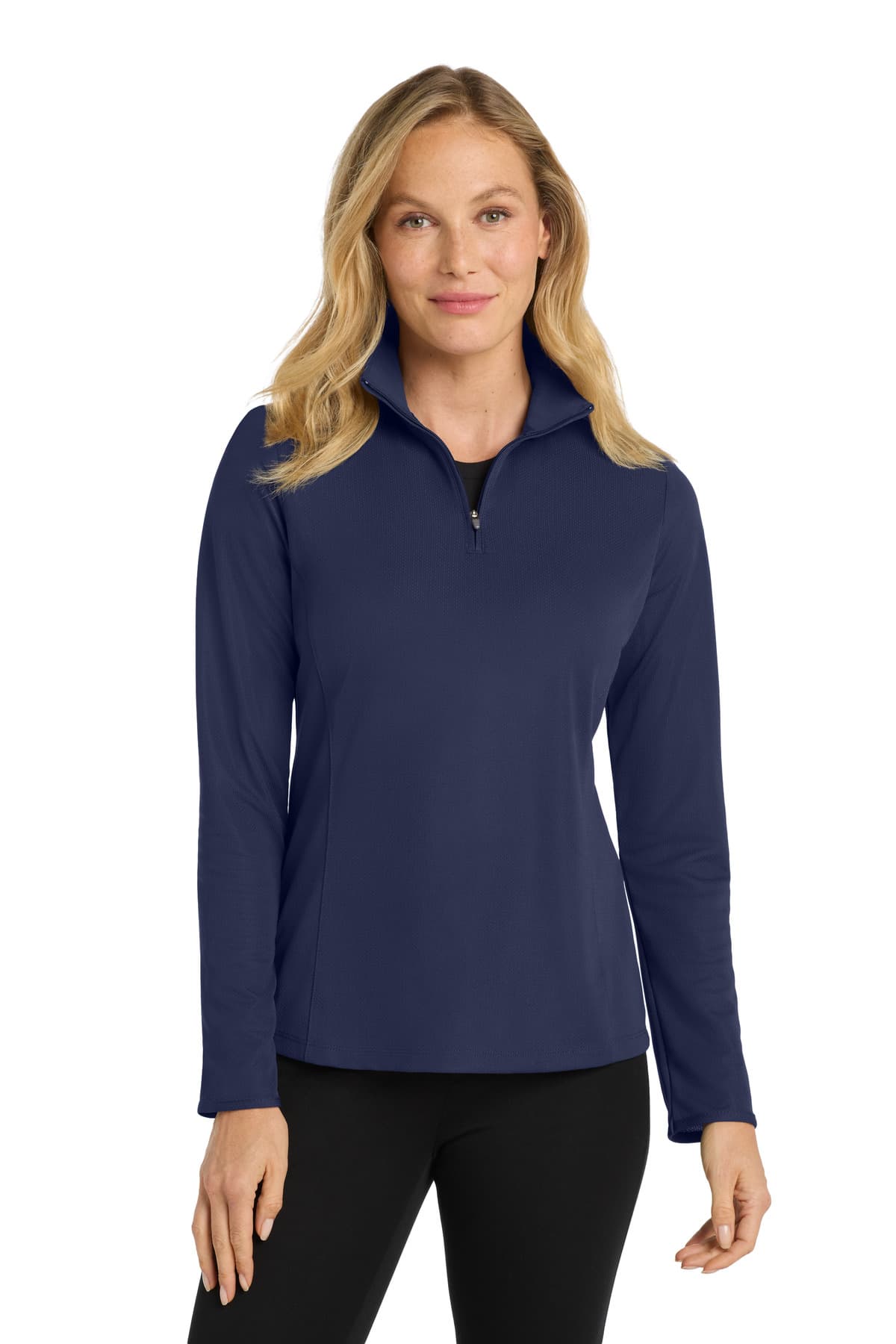Port Authority Port Authority Women's Pinpoint Mesh 1/2-Zip . L806