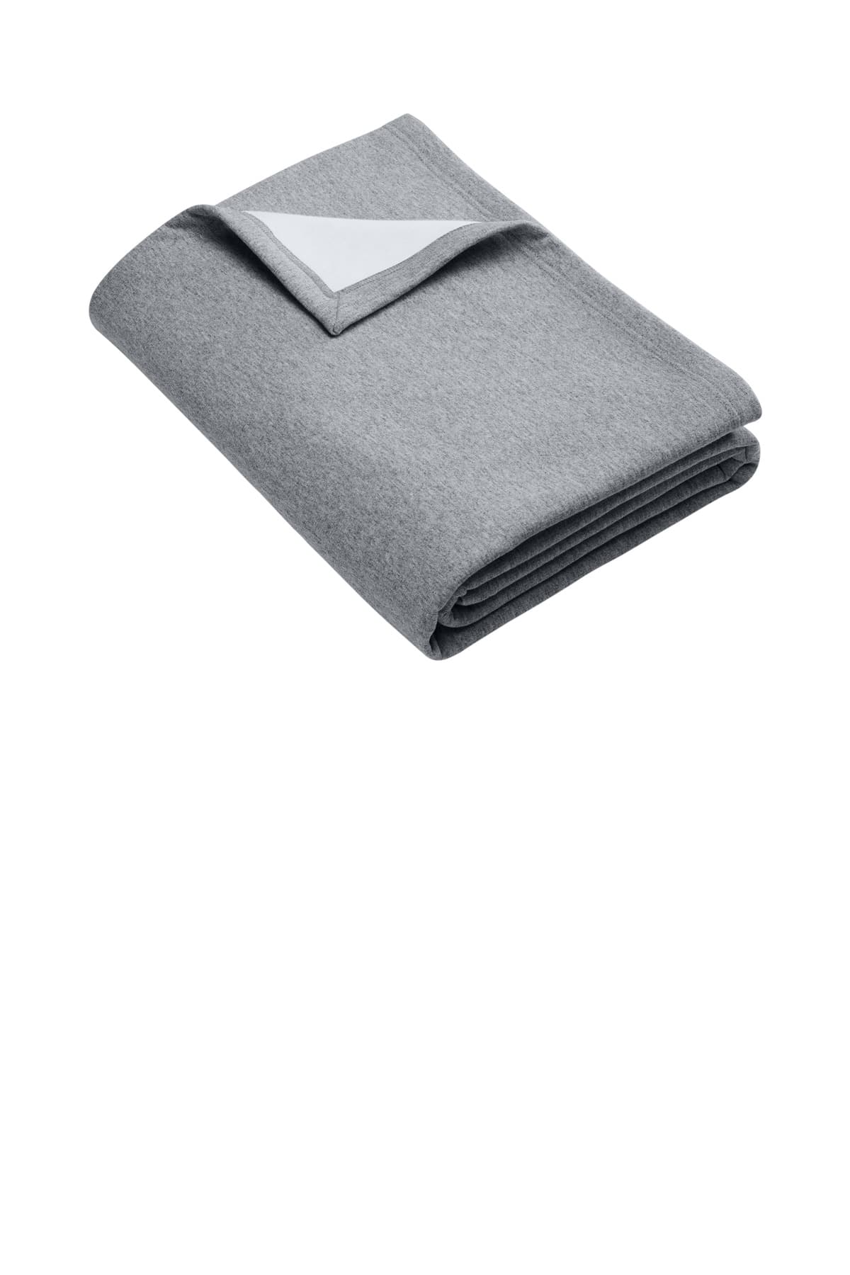 Port & Company Port & Co Core Fleece Sweatshirt Blanket. BP78 in Athletic Heather