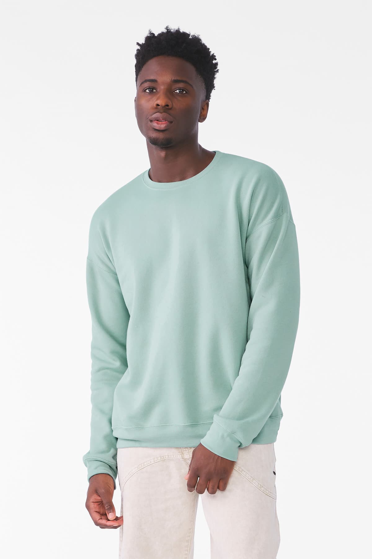 Bella + Canvas BELLA+CANVAS Unisex Sponge Fleece Drop Shoulder Sweatshirt. BC3945