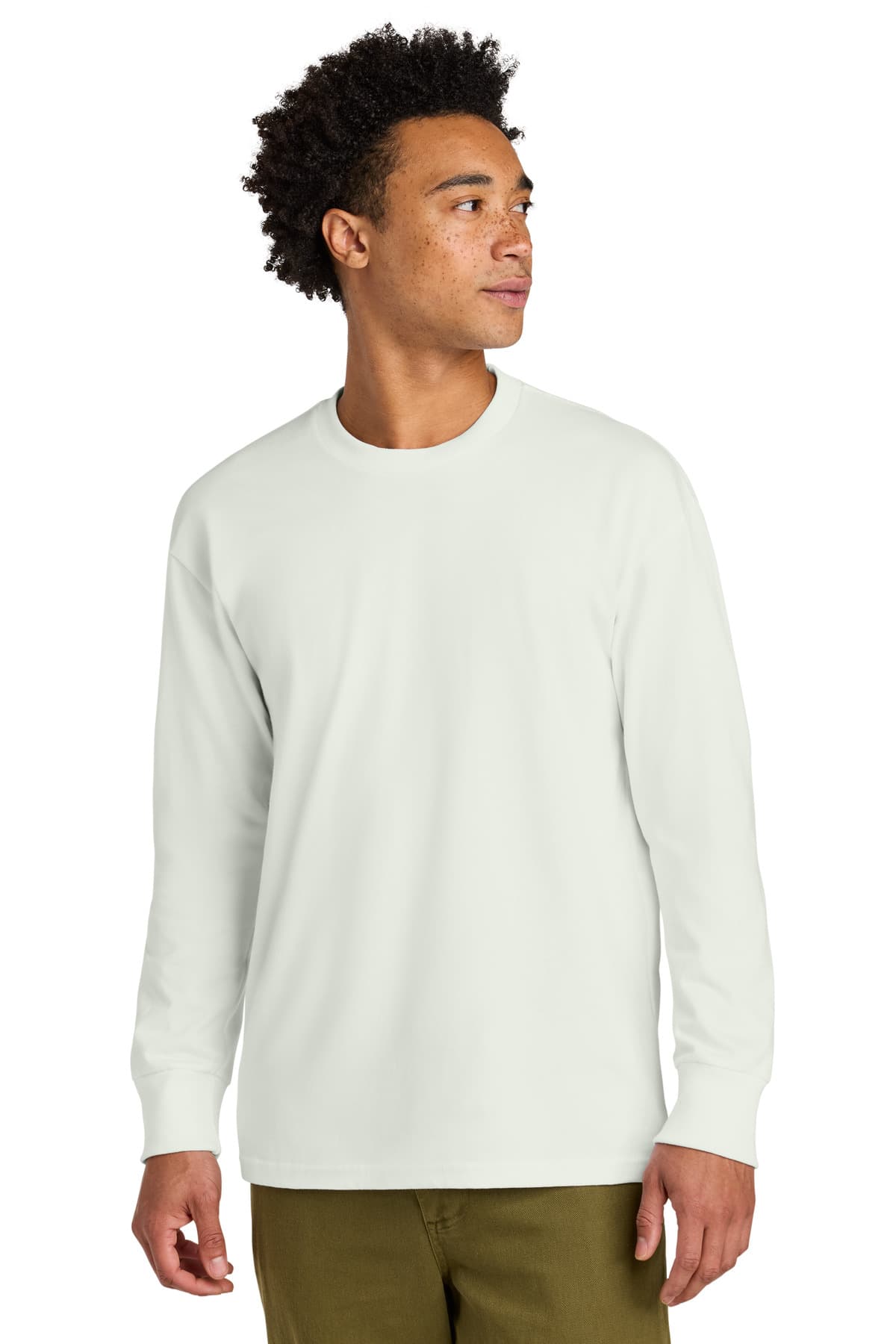 Next Level Next Level Apparel Heavyweight Long Sleeve Tee NL7211 in Bone
