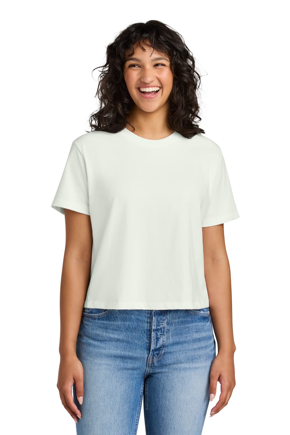 Next Level Next Level Apparel Women's Heavyweight Boxy Tee NL7610 in Bone