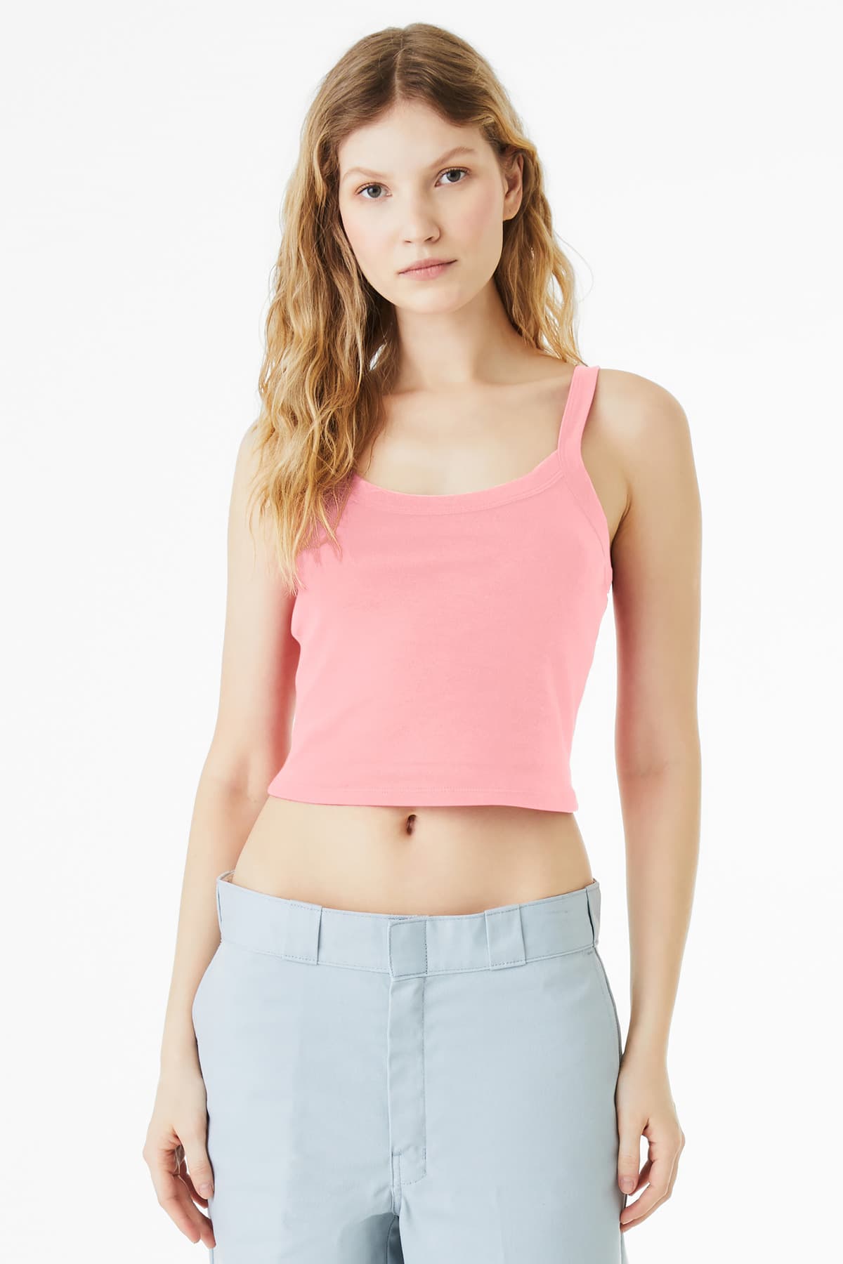 Bella + Canvas BELLA+CANVAS Women's Micro Rib Spaghetti Strap Tank BC1012