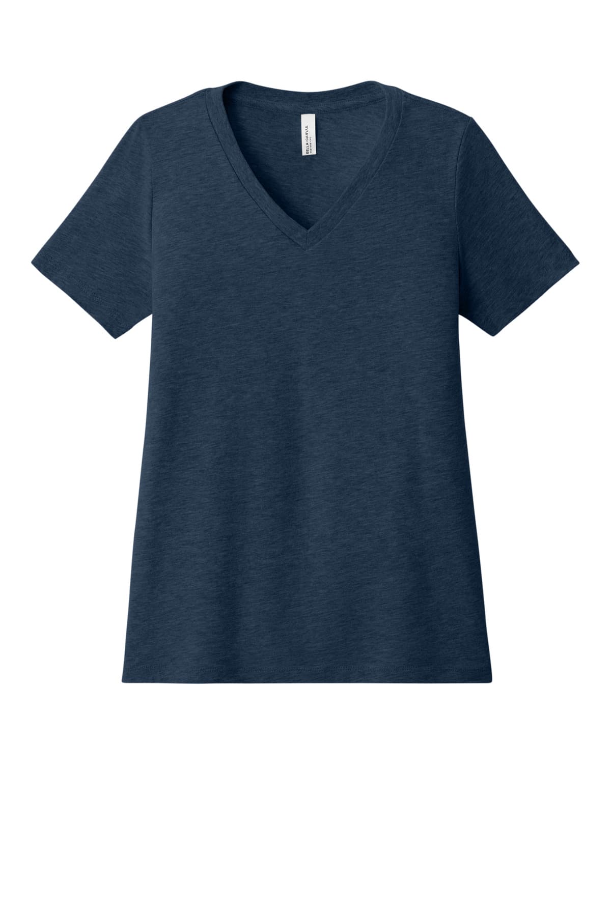 Bella + Canvas BELLA+CANVAS Women's Relaxed Heather CVC V-Neck Tee BC6405CVC