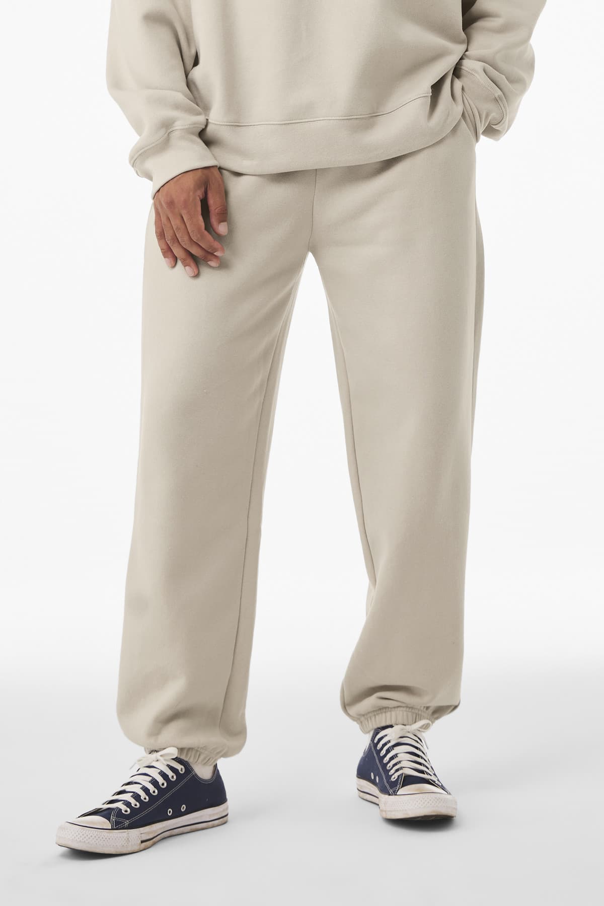 Bella + Canvas BELLA+CANVAS Unisex 10-Ounce Heavyweight Sweatpant BC4737 in Dust