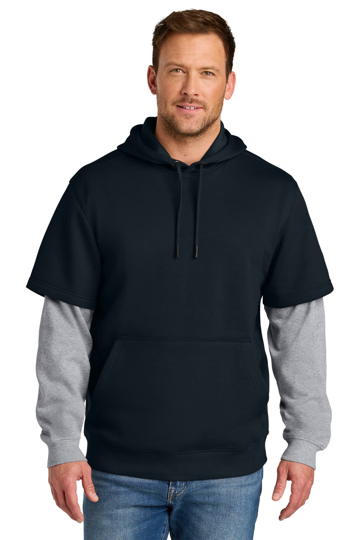 CornerStone CornerStone Tough Fleece Layered Hoodie CSF632