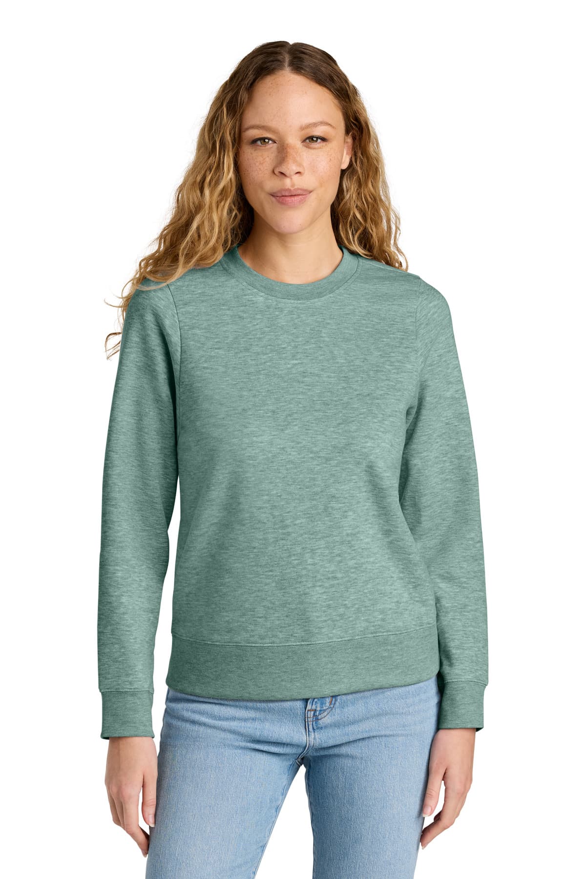 District District Women's V.I.T. Fleece Crew DT6105