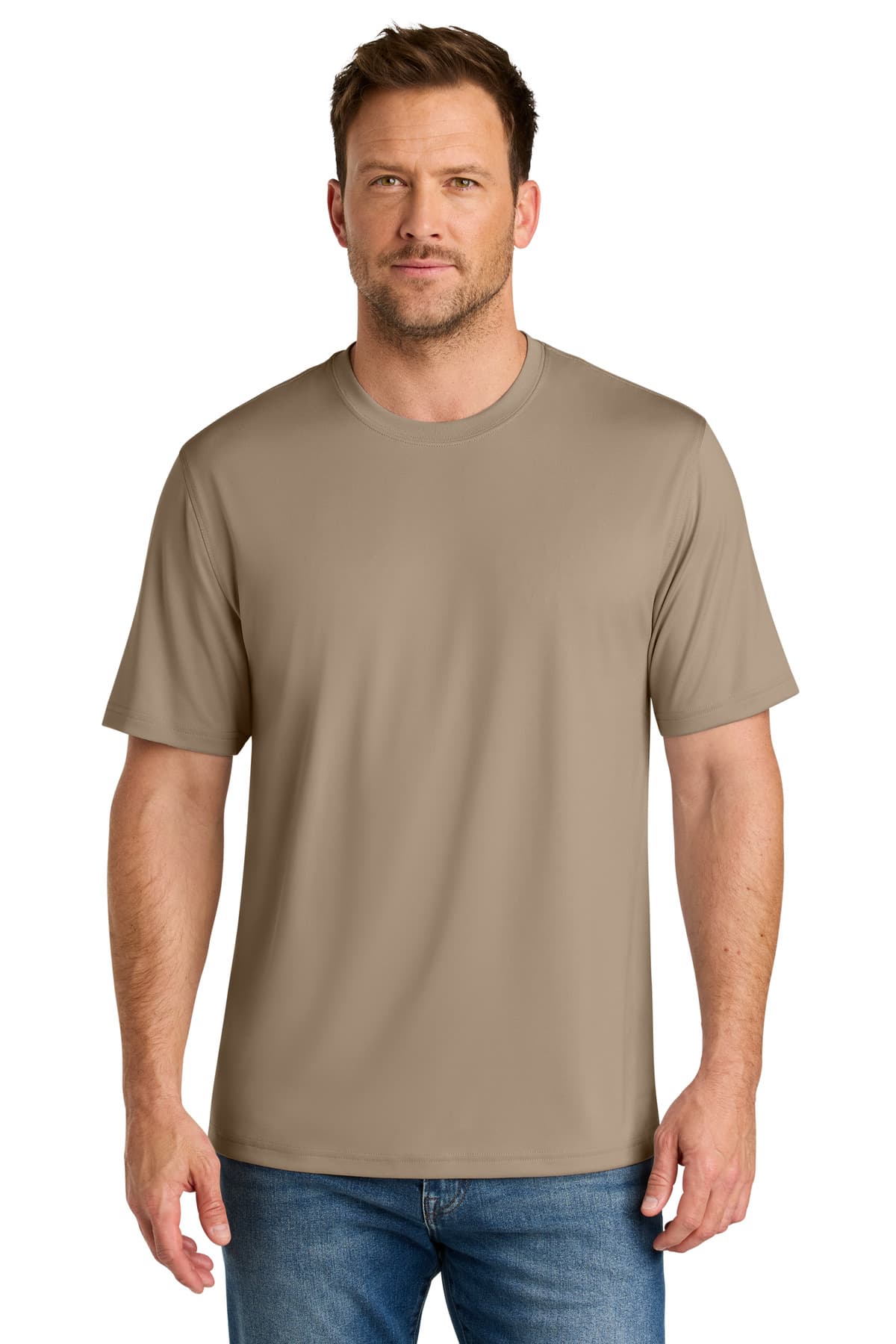 CornerStone CornerStone Workwear Pro Short Sleeve Tee CS440 in Silver Tan