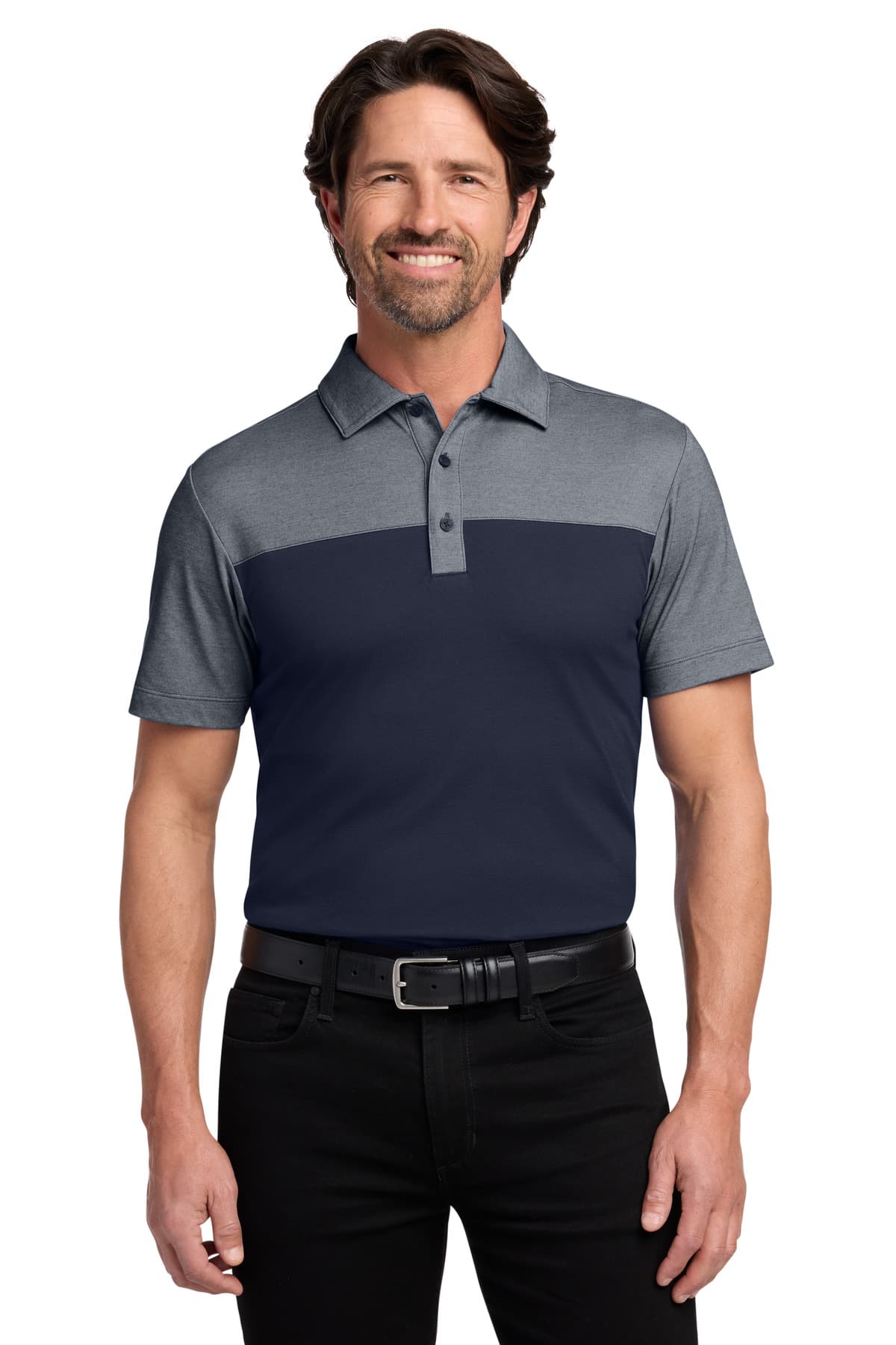 Port Authority Port Authority Fine Pique Blend Blocked Polo K831