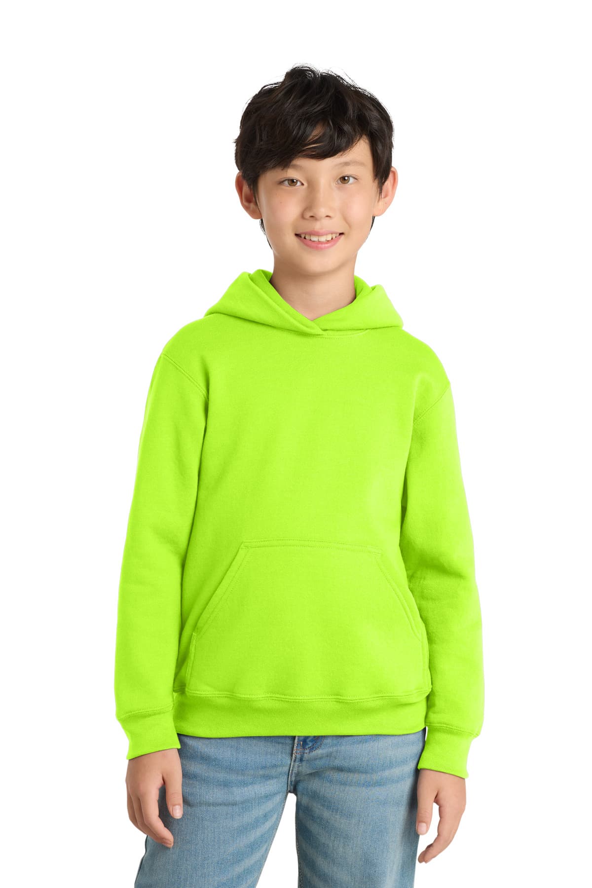 Port & Company Port & Co Youth Core Fleece Pullover Hooded Sweatshirt PC78YH