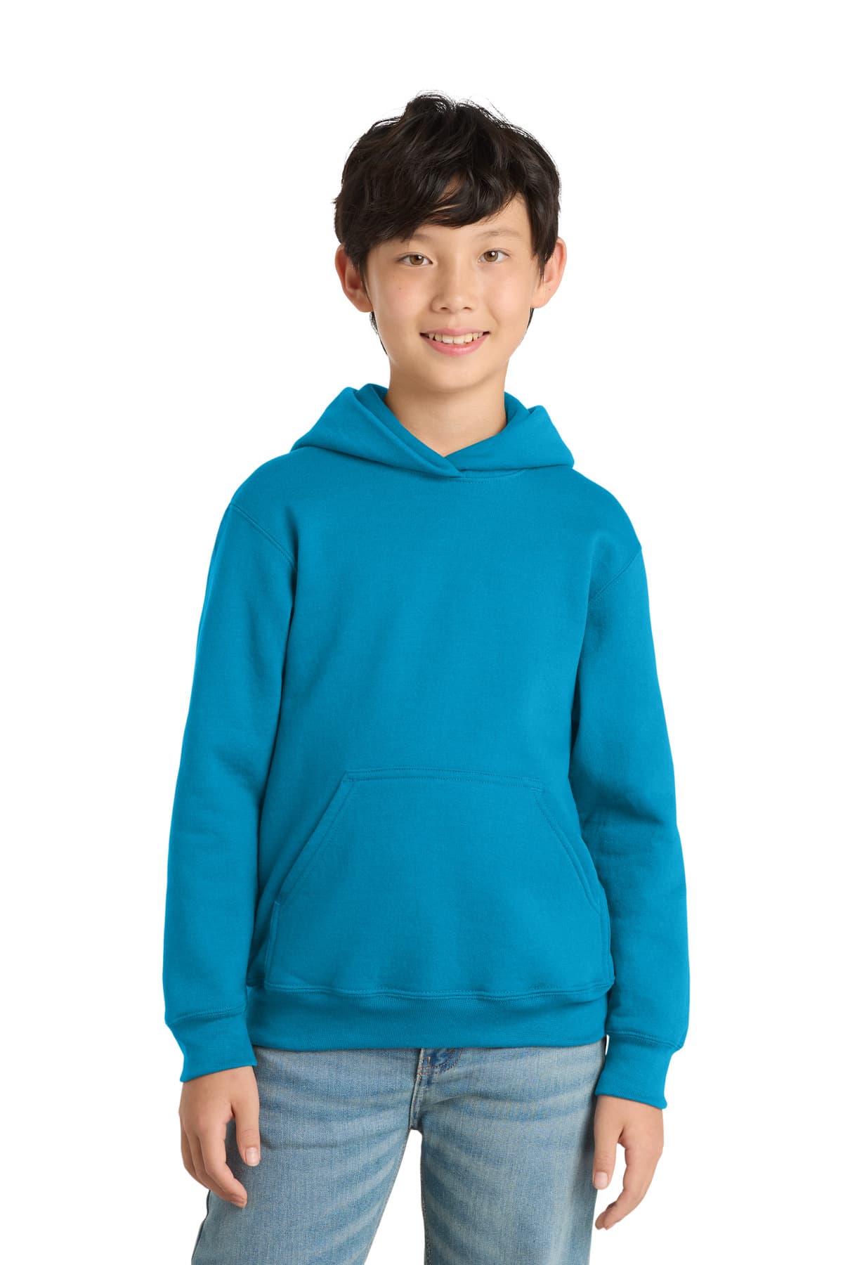 Port & Company Port & Co Youth Core Fleece Pullover Hooded Sweatshirt PC78YH