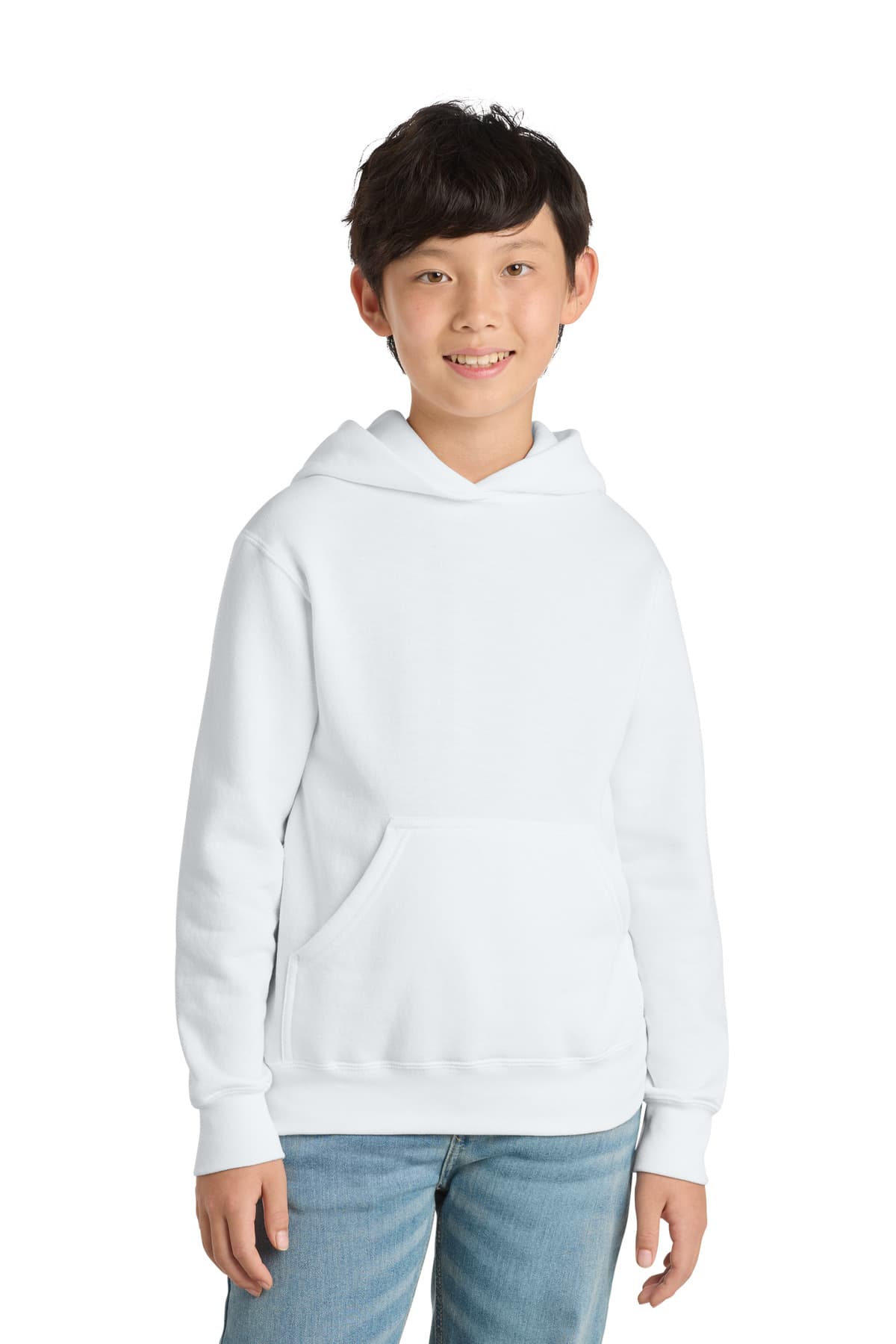 Port & Company Port & Co Youth Core Fleece Pullover Hooded Sweatshirt PC78YH