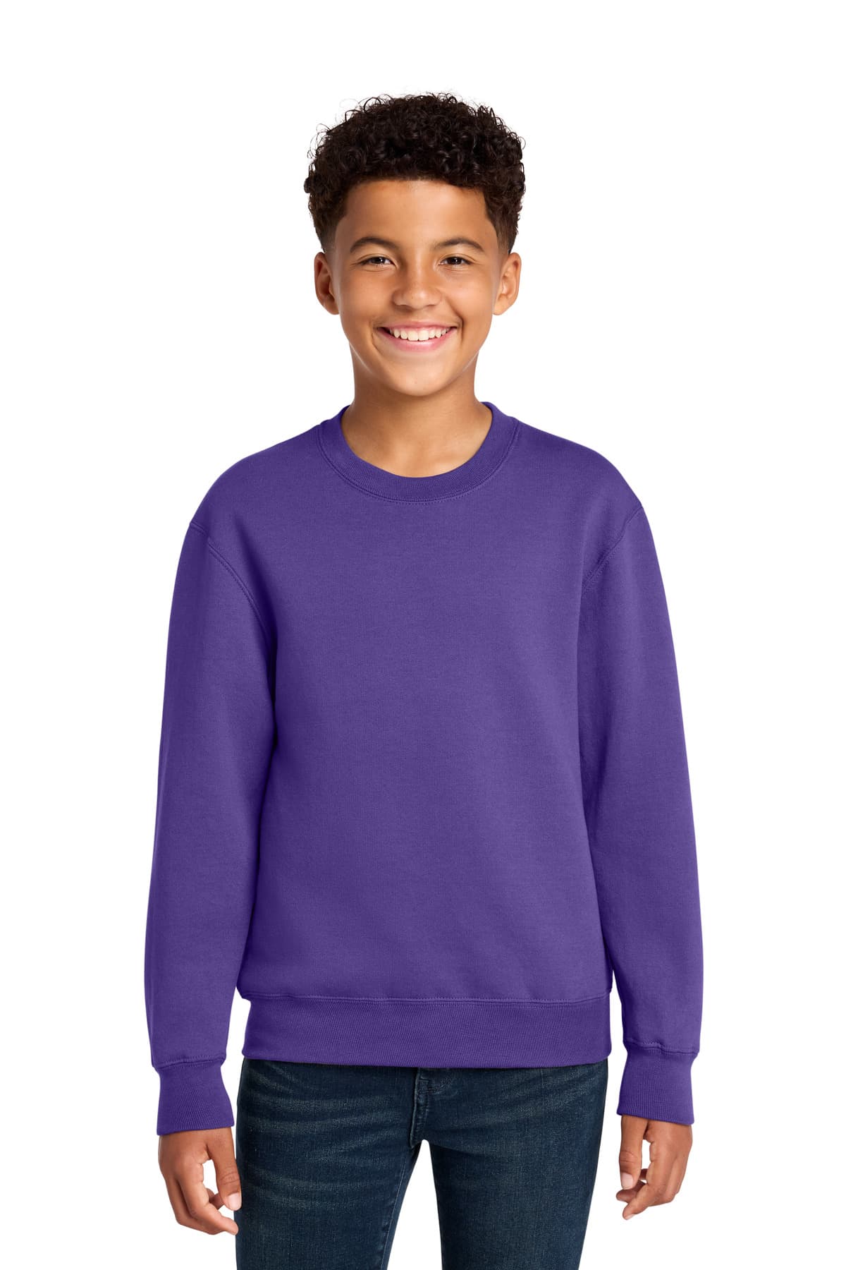 Port & Company Port & Co Youth Core Fleece Crewneck Sweatshirt PC78Y