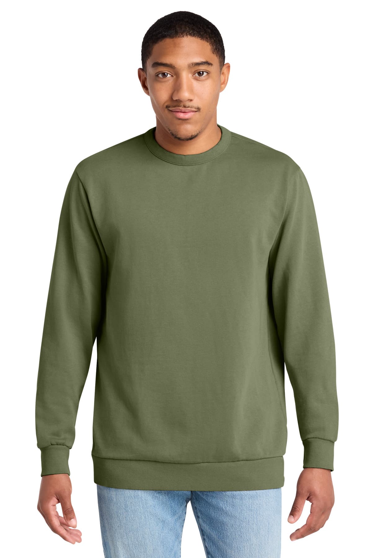 District District Wash Fleece Crew DT2204