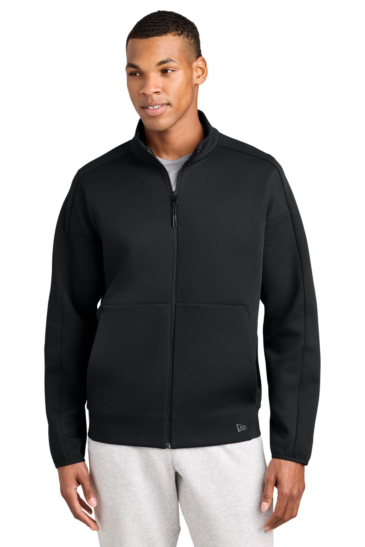 New Era New Era Double Back Full-Zip NEA566 in Black