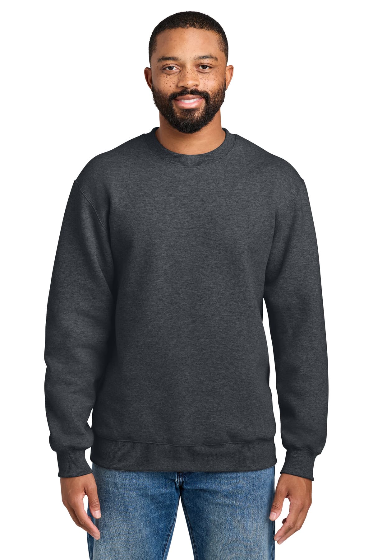 Port & Company Port & Co Foundation Fleece Pullover Crewneck Sweatshirt PC107