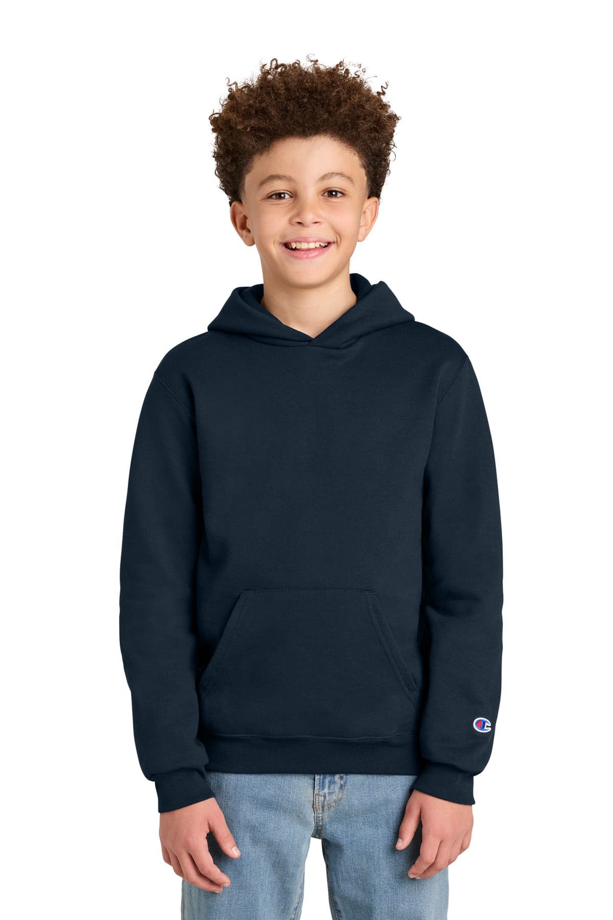 Champion Champion Youth Powerblend Hooded Sweatshirt S790