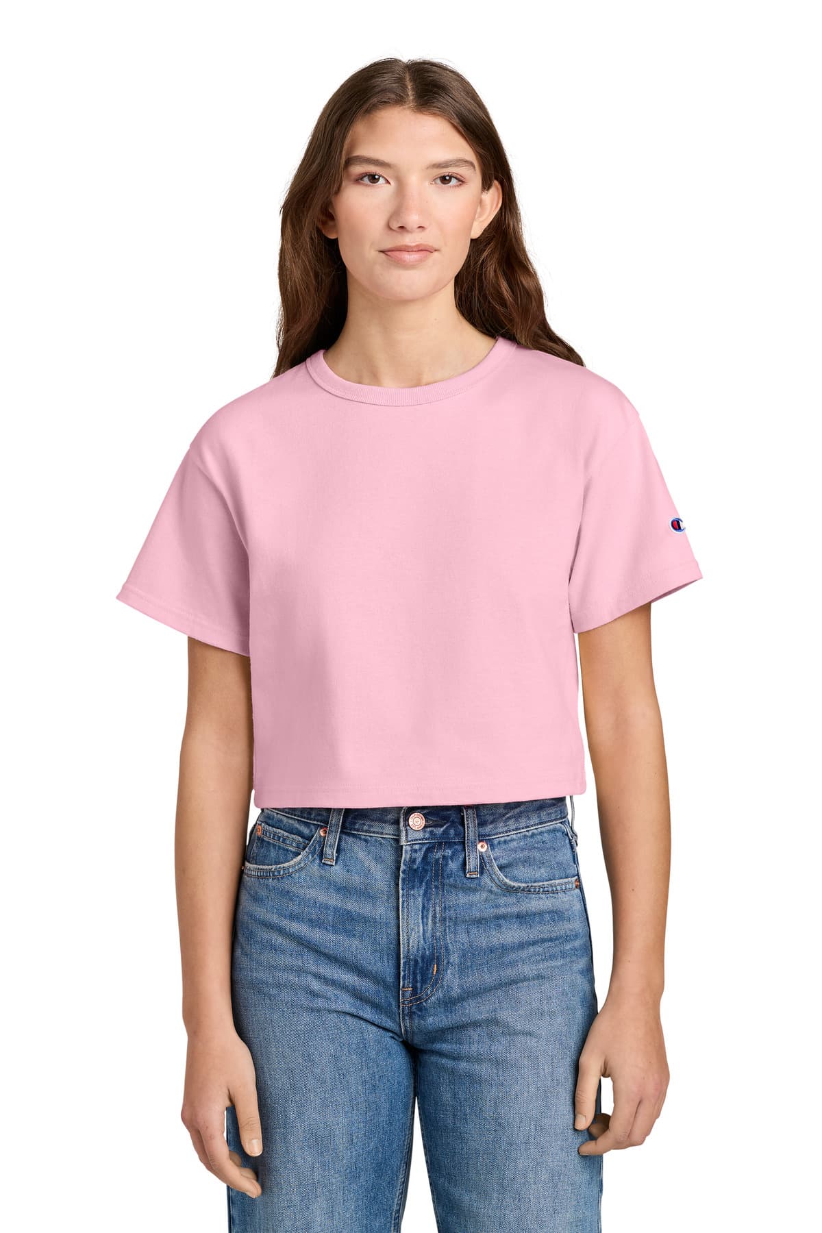 Champion Champion Women's Cropped Heritage Tee T453W