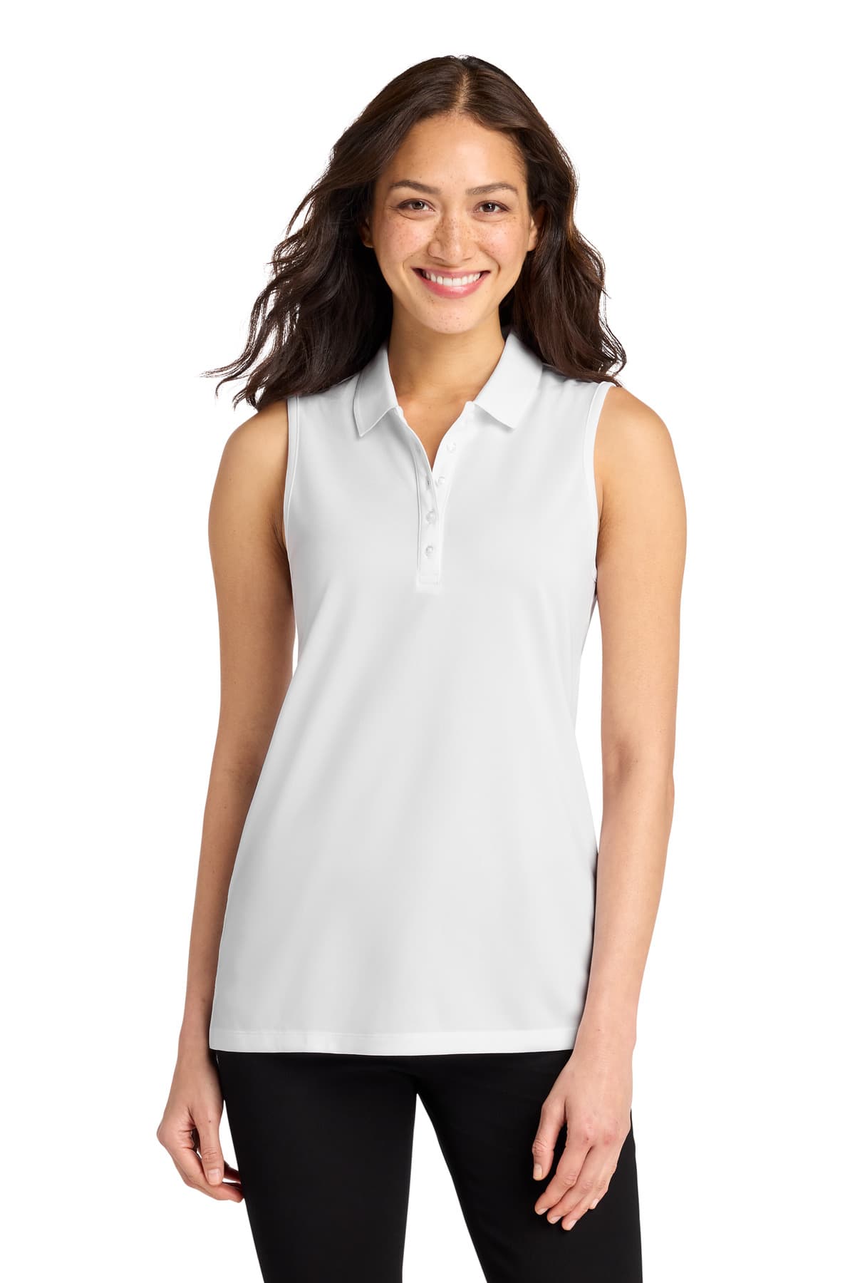 Port Authority Port Authority Women's Dry Zone UV Micro-Mesh Sleeveless Polo LK110SV