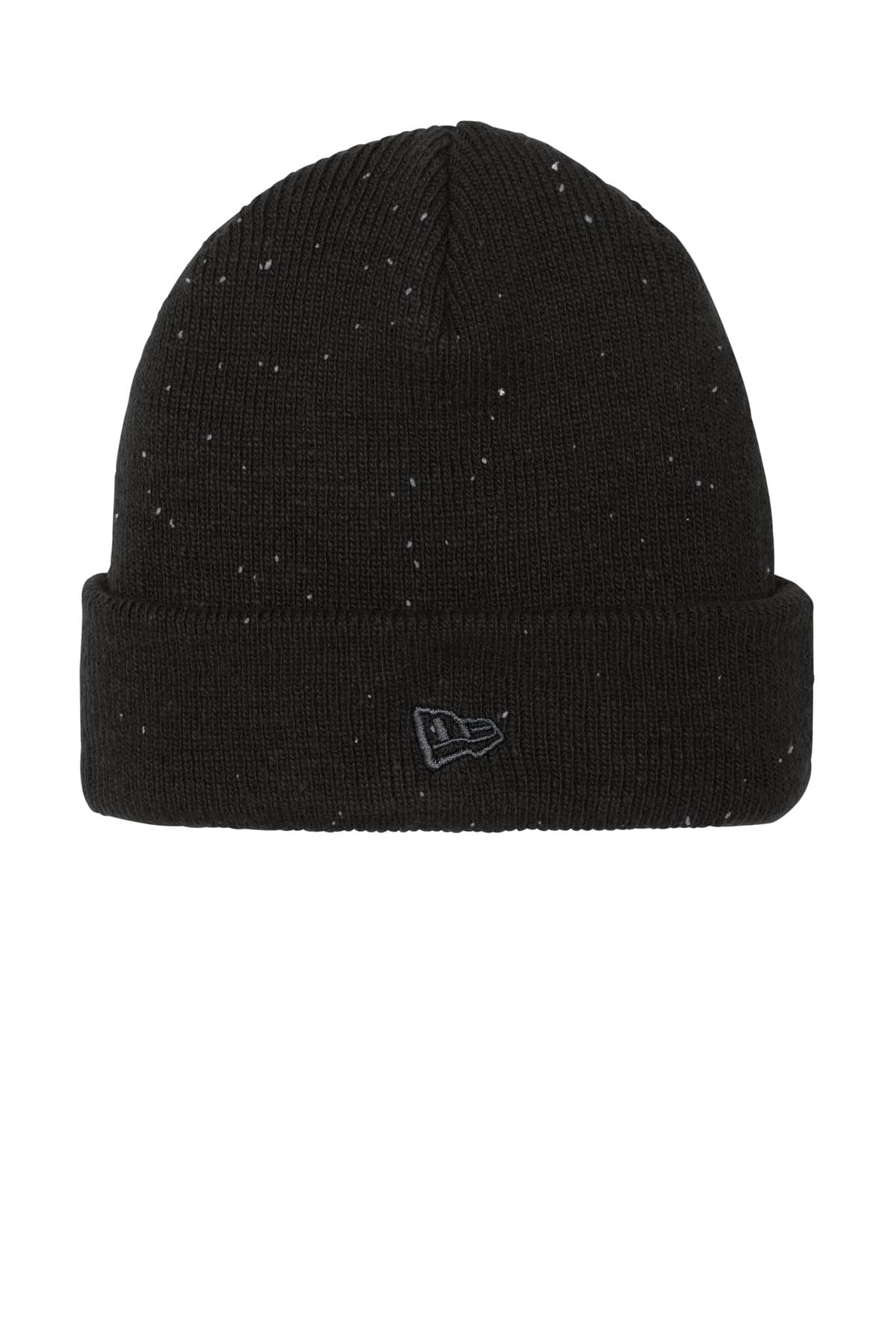 New Era New Era Speckled Beanie. NE905 in Black/ Graphite