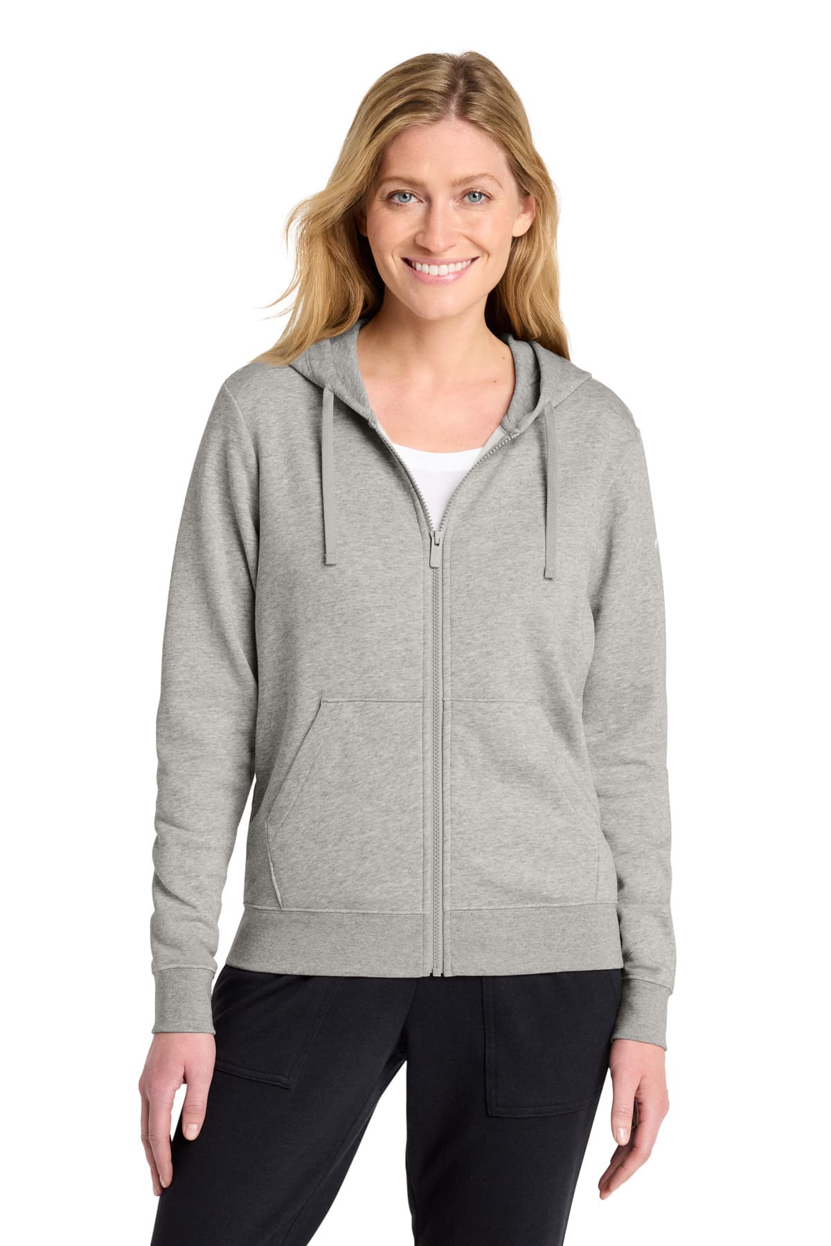 Nike Nike Women's Club Fleece Sleeve Swoosh Full-Zip Hoodie NKFD9890
