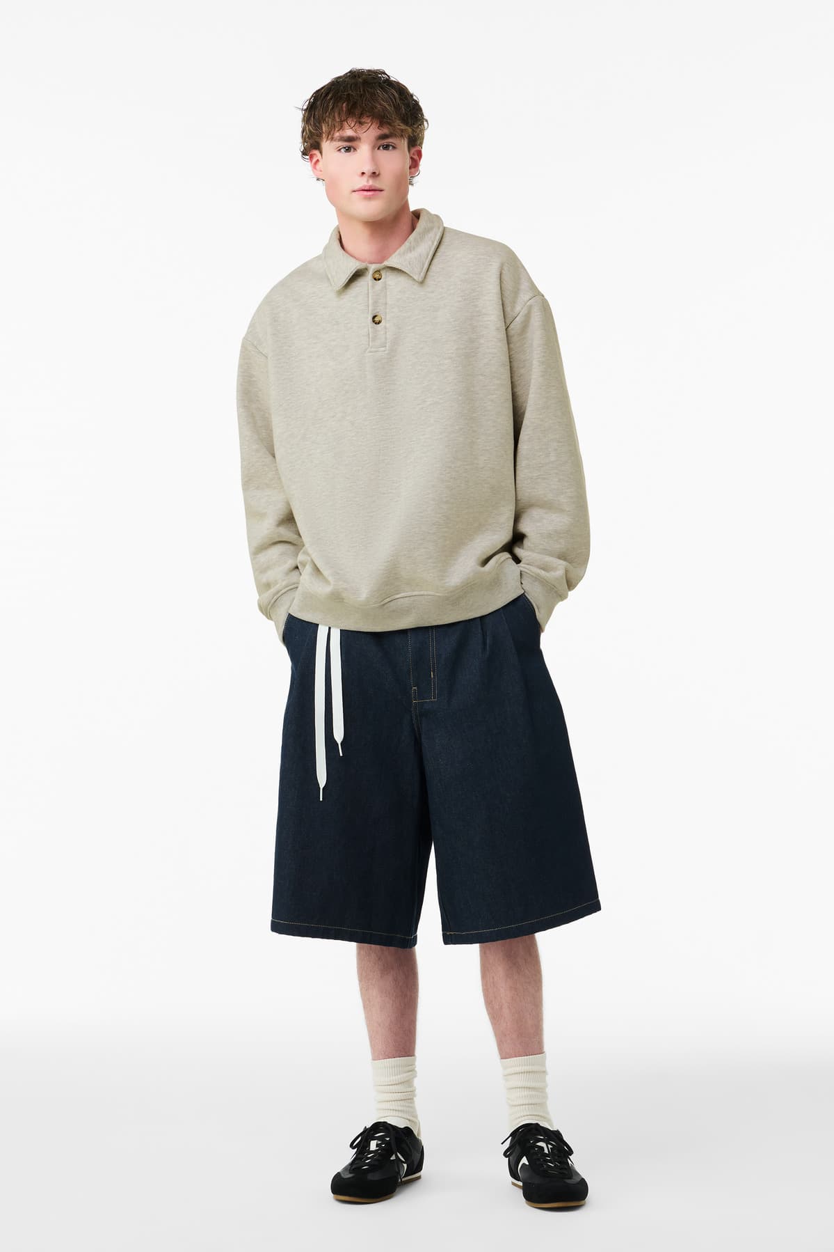 Bella + Canvas BELLA+CANVAS Unisex 10-Ounce Polo Sweatshirt BC4741