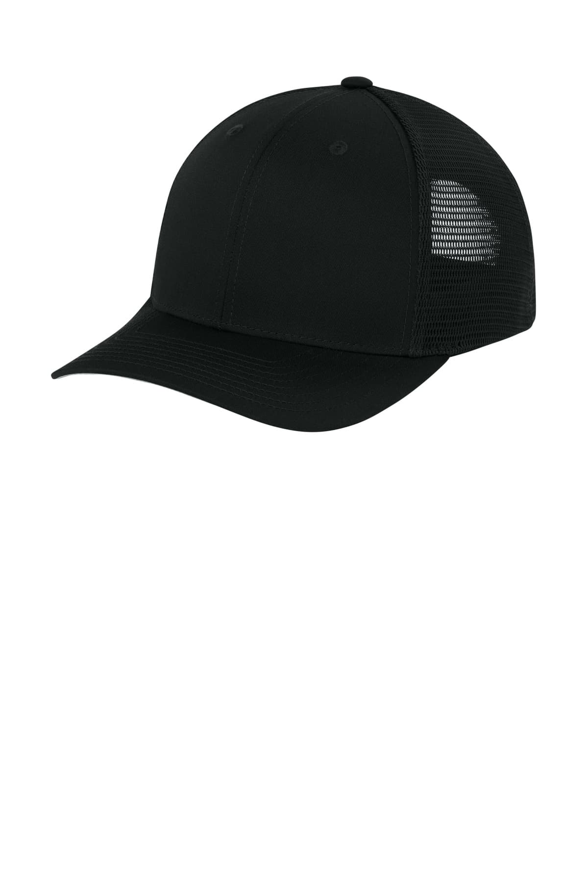 Sport-Tek Sport-Tek Stretch-Tek Snapback Trucker Cap STC74