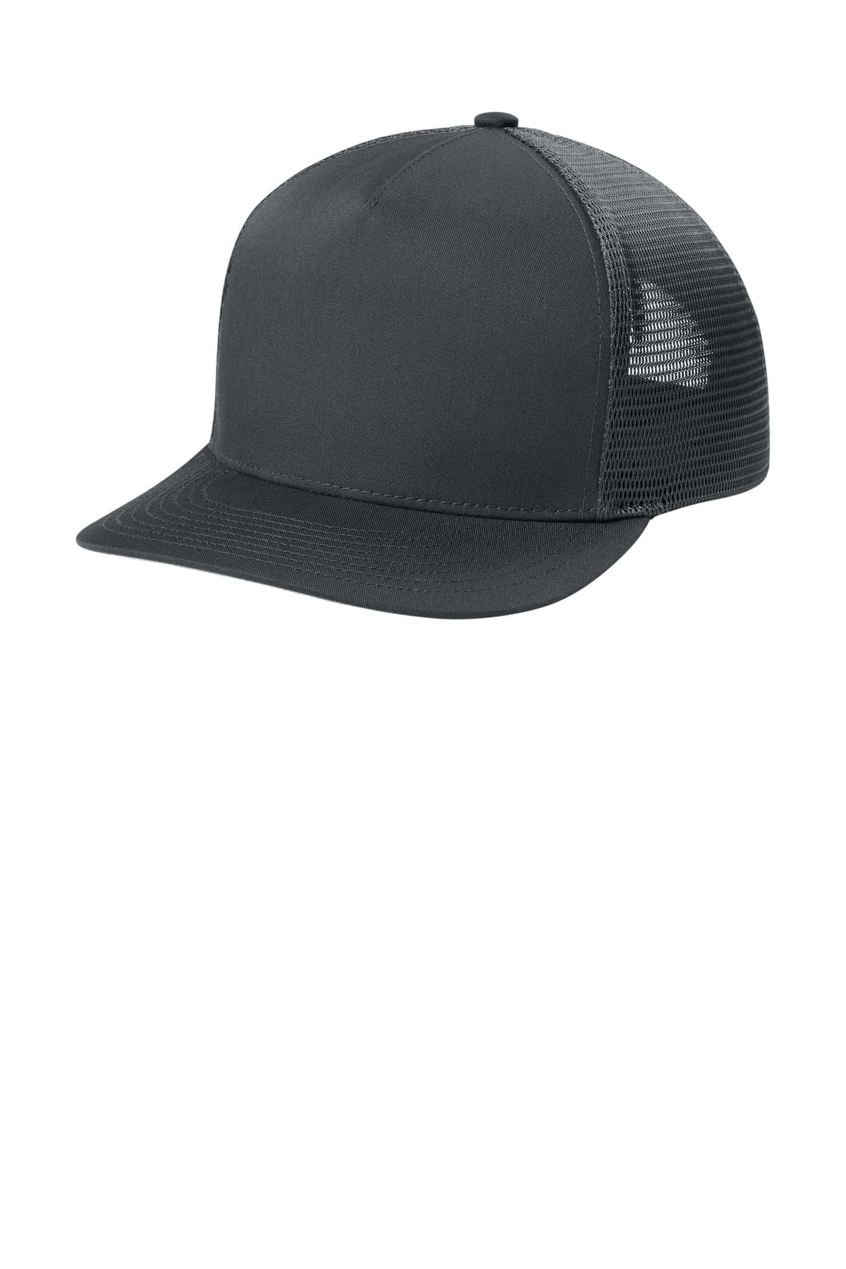 Sport-Tek Sport-Tek Stretch-Tek 5-Panel Trucker Cap STC75