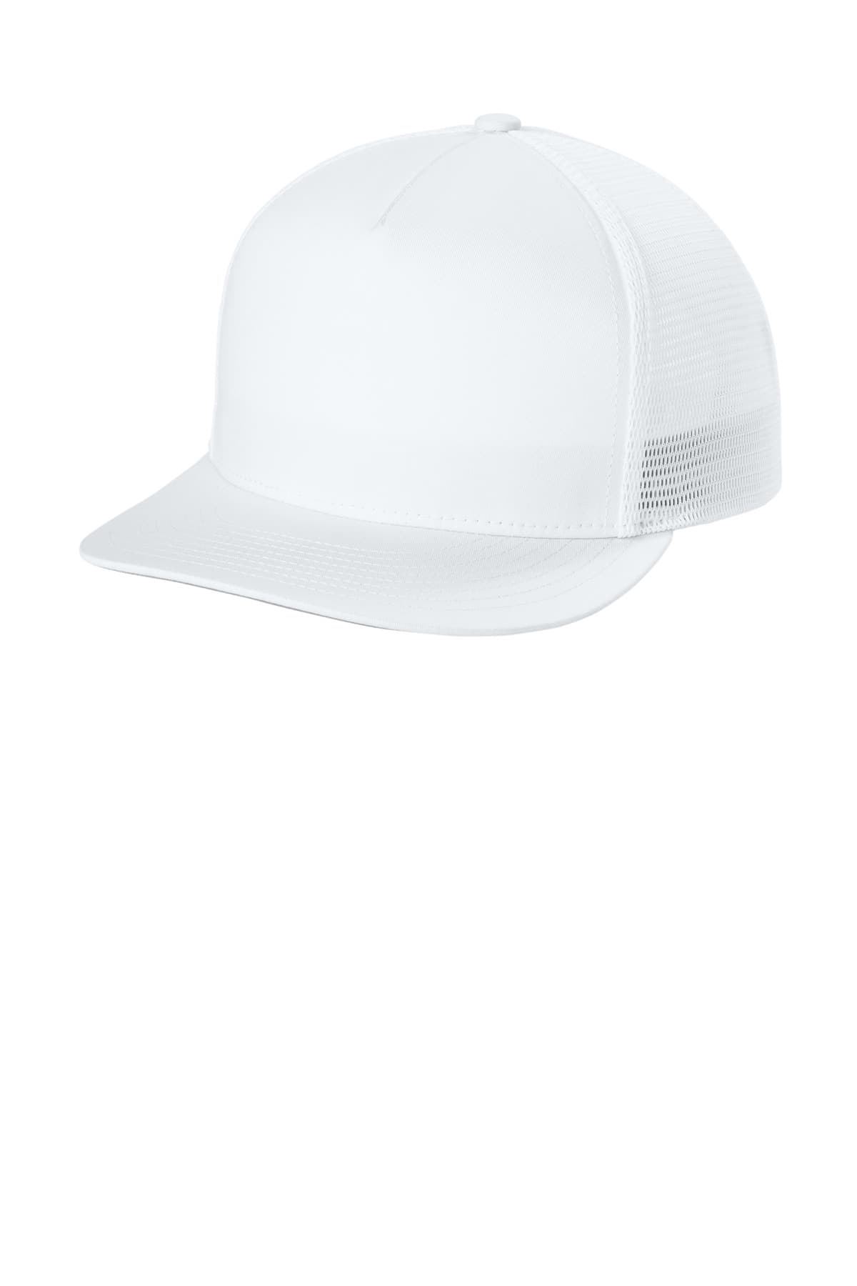Sport-Tek Sport-Tek Stretch-Tek 5-Panel Trucker Cap STC75
