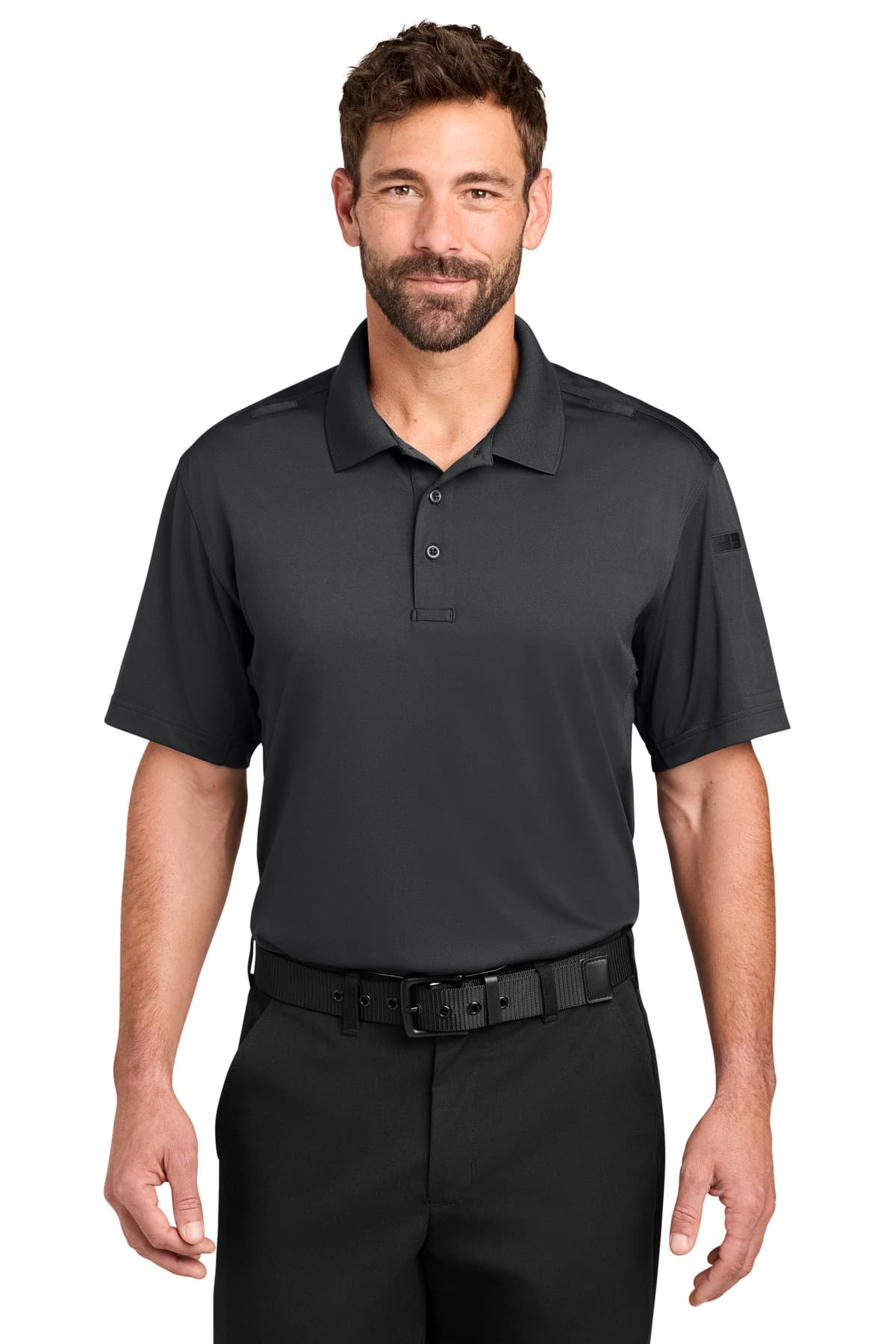 CornerStone CornerStone Workwear Pro Tactical Polo CS452 in Echo Steel