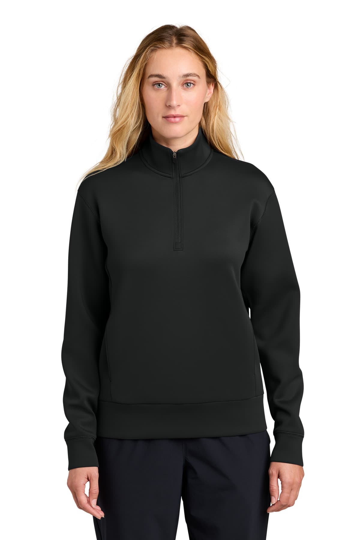 Sport-Tek Sport-Tek Women's Pro Perform 1/4-Zip LST581 in Black