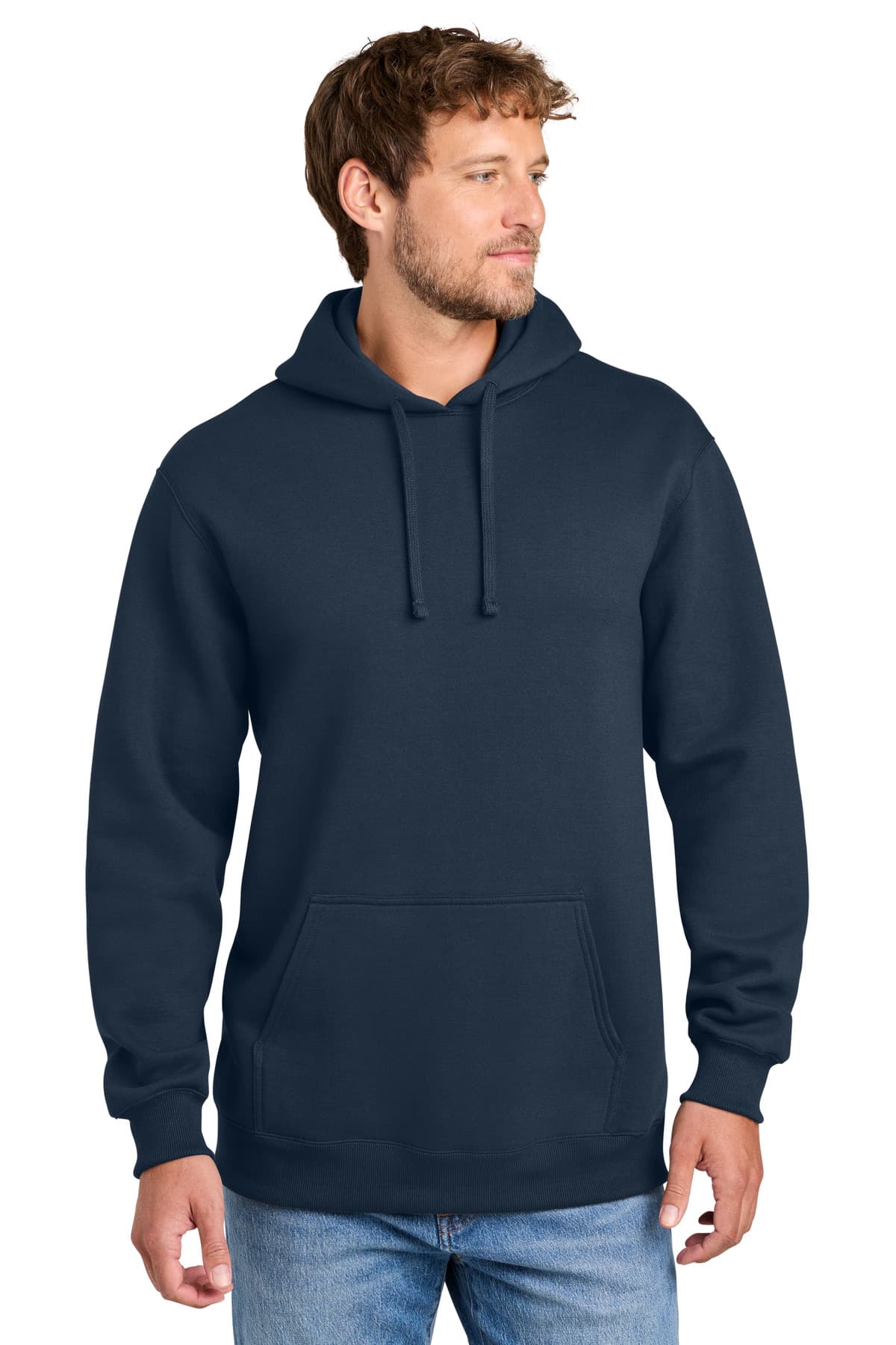 Port & Company Port & Co Foundation Fleece Pullover Hooded Sweatshirt PC107H